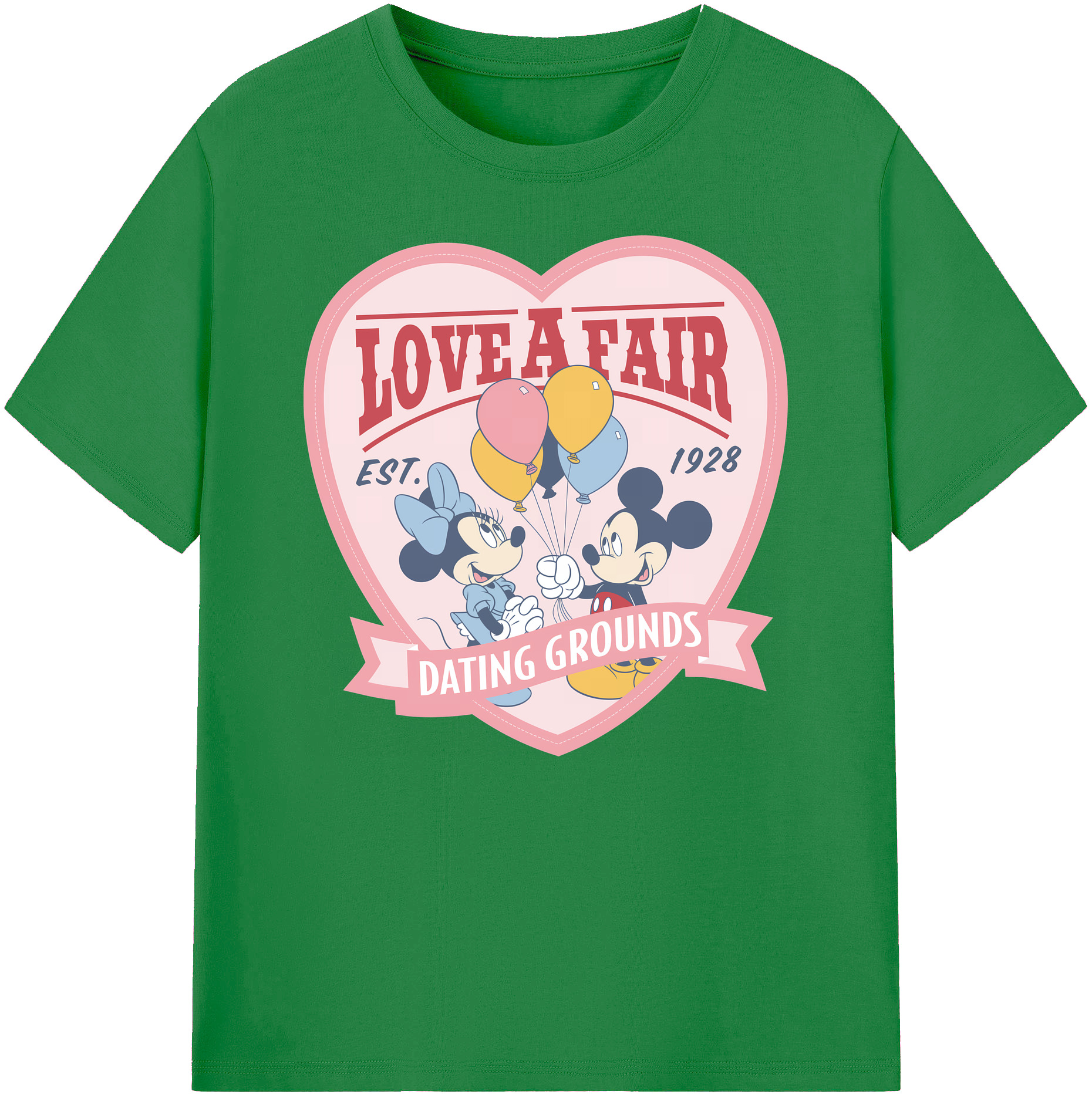 ミッキーマウス Mickey Mouse 綿100％ メンズ半袖Tシャツ｜肌触りやわらか＆通気性