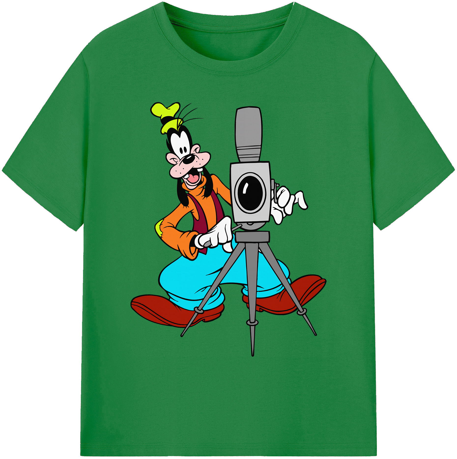 ミッキーマウス Mickey Mouse 綿100％ メンズ半袖Tシャツ｜肌触りやわらか＆通気性