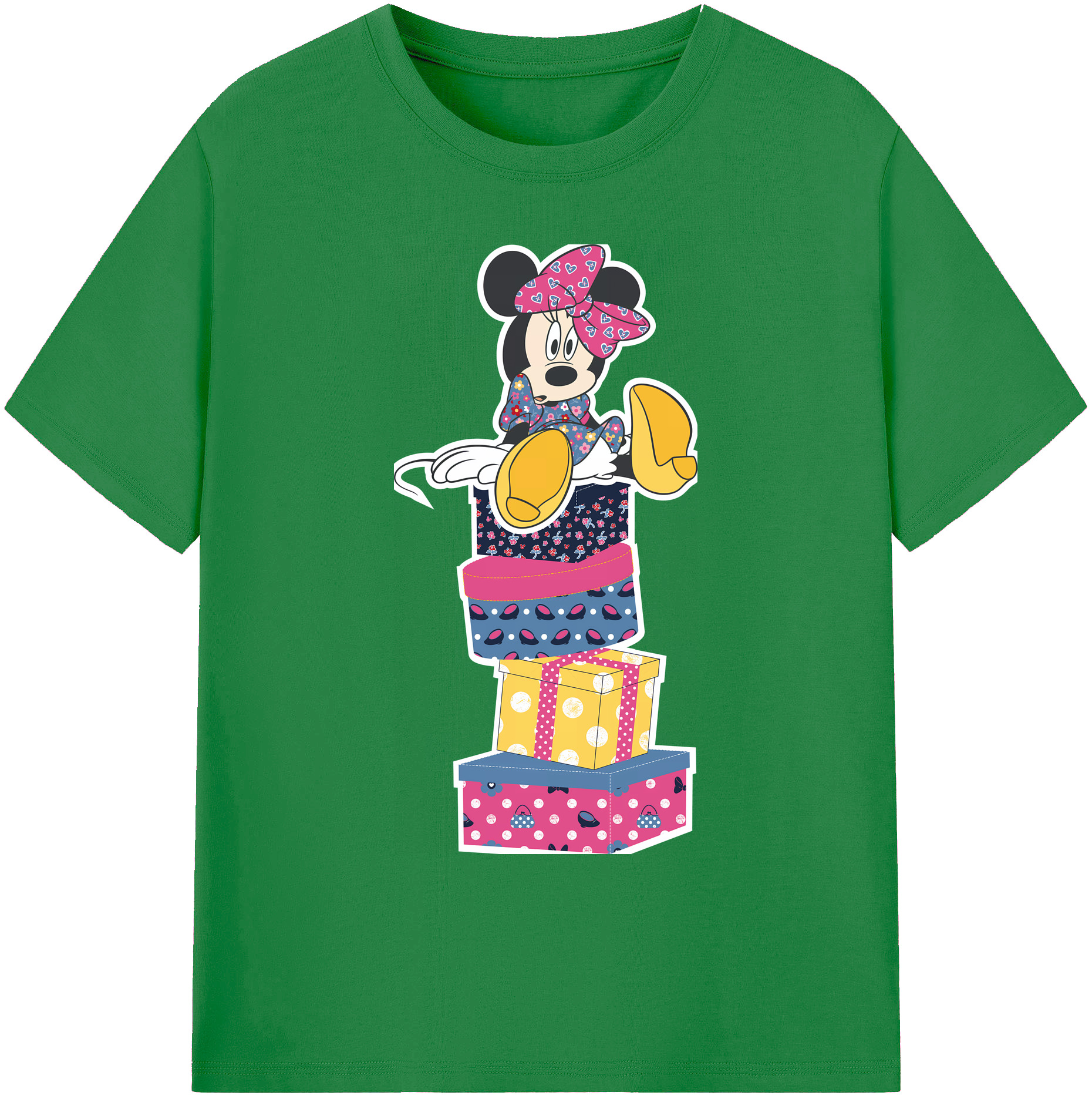 ミッキーマウス Mickey Mouse 綿100％ メンズ半袖Tシャツ｜肌触りやわらか＆通気性