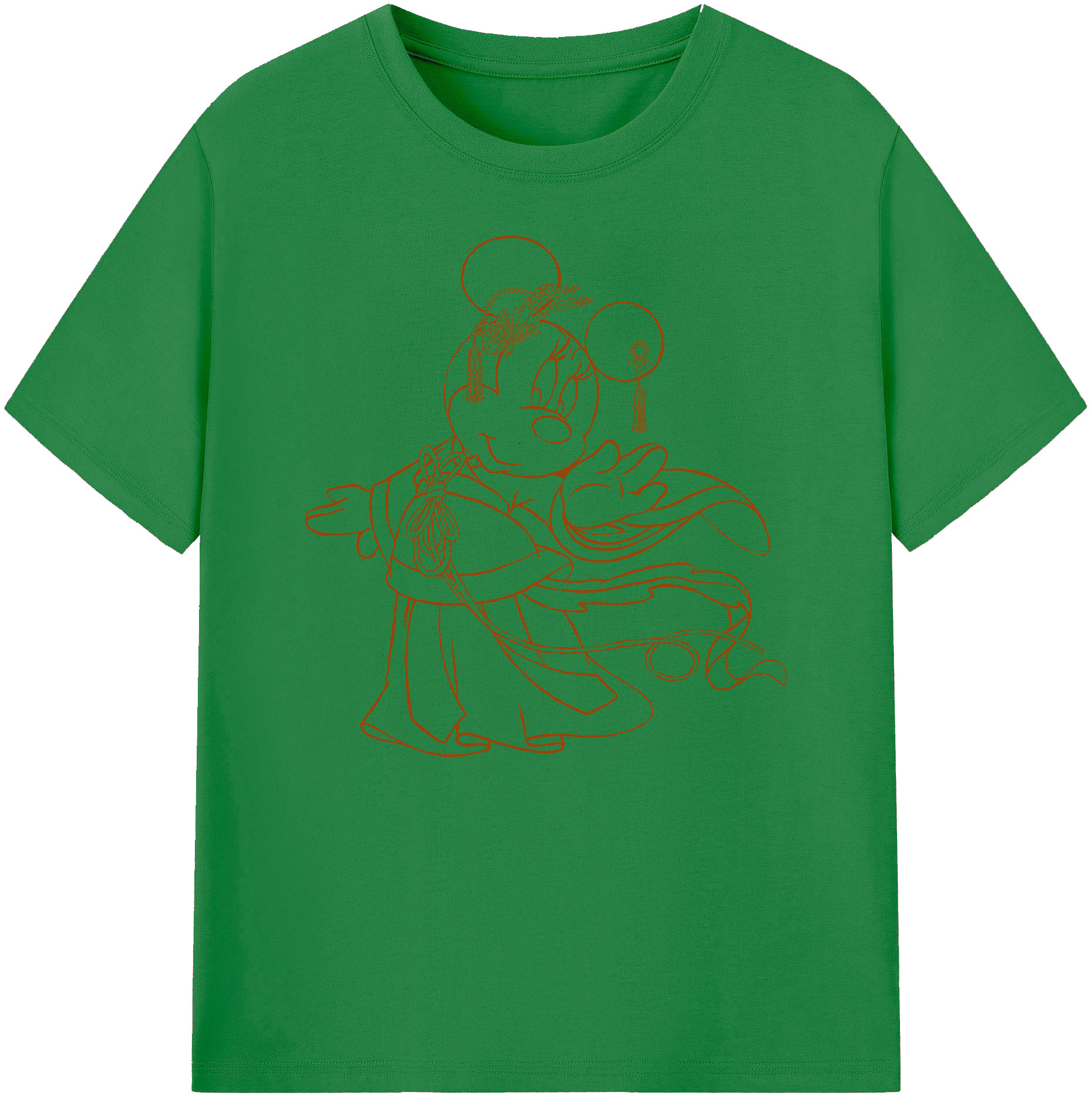 ミッキーマウス Mickey Mouse 綿100％ メンズ半袖Tシャツ｜肌触りやわらか＆通気性