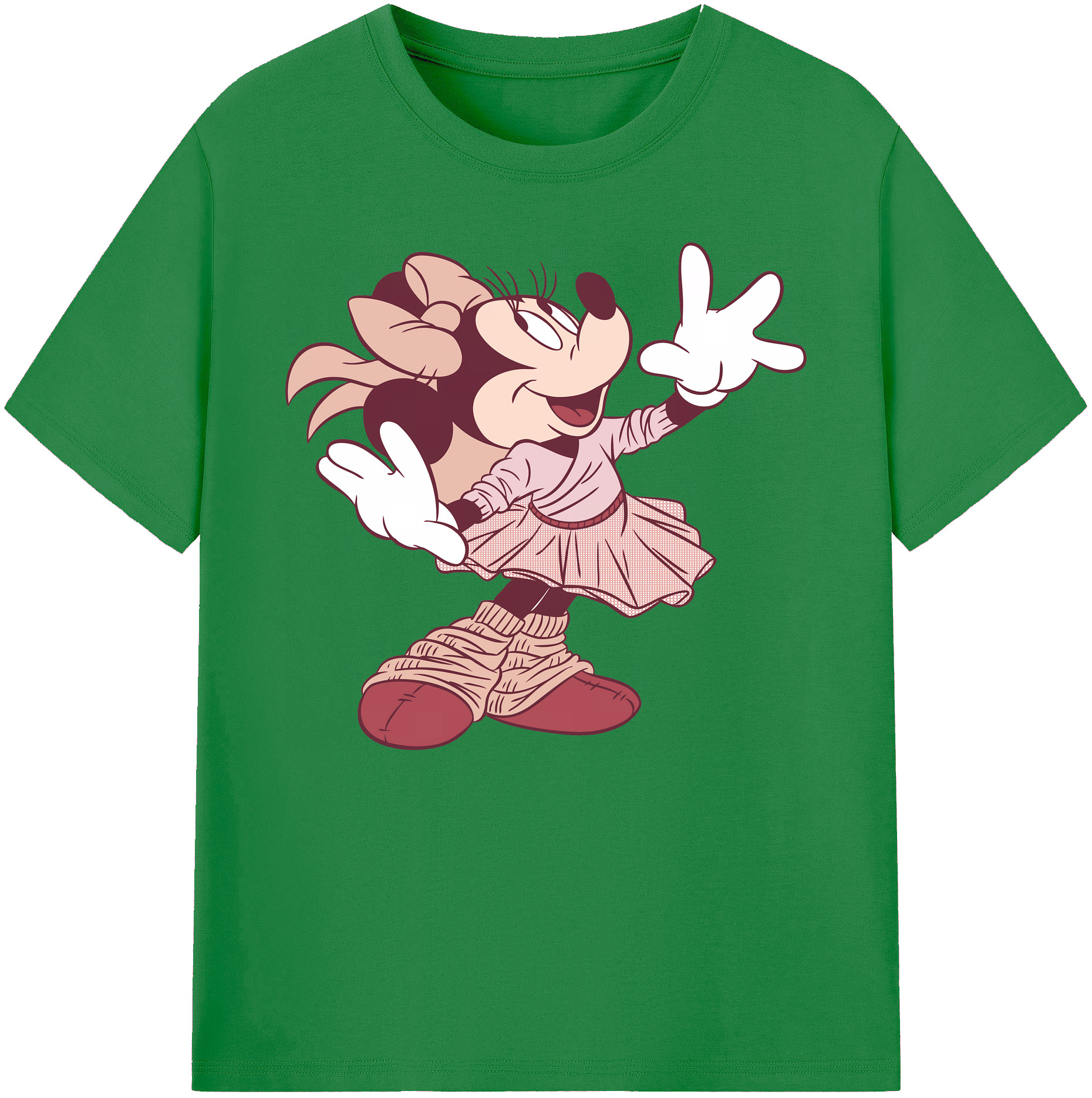 ミッキーマウス Mickey Mouse 綿100％ メンズ半袖Tシャツ｜肌触りやわらか＆通気性