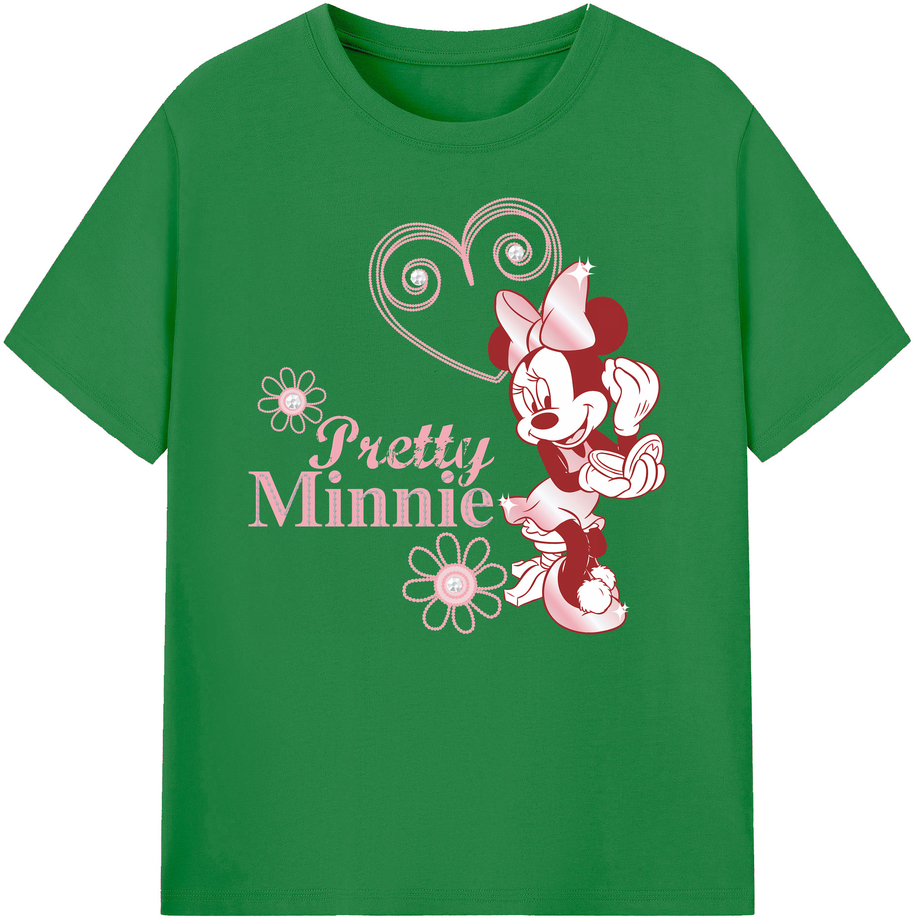 ミッキーマウス Mickey Mouse 綿100％ メンズ半袖Tシャツ｜肌触りやわらか＆通気性