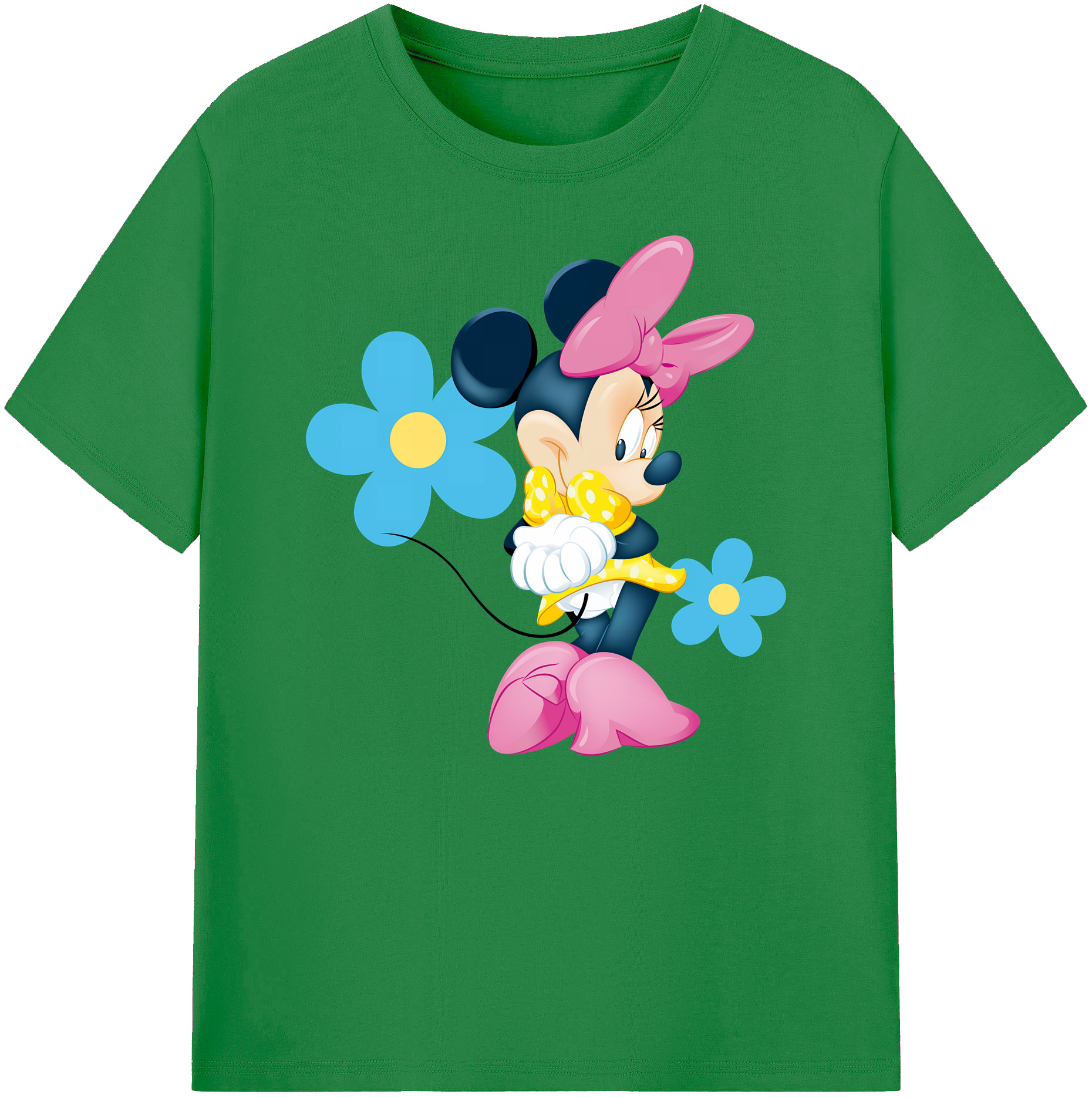 ミッキーマウス Mickey Mouse 綿100％ メンズ半袖Tシャツ｜肌触りやわらか＆通気性