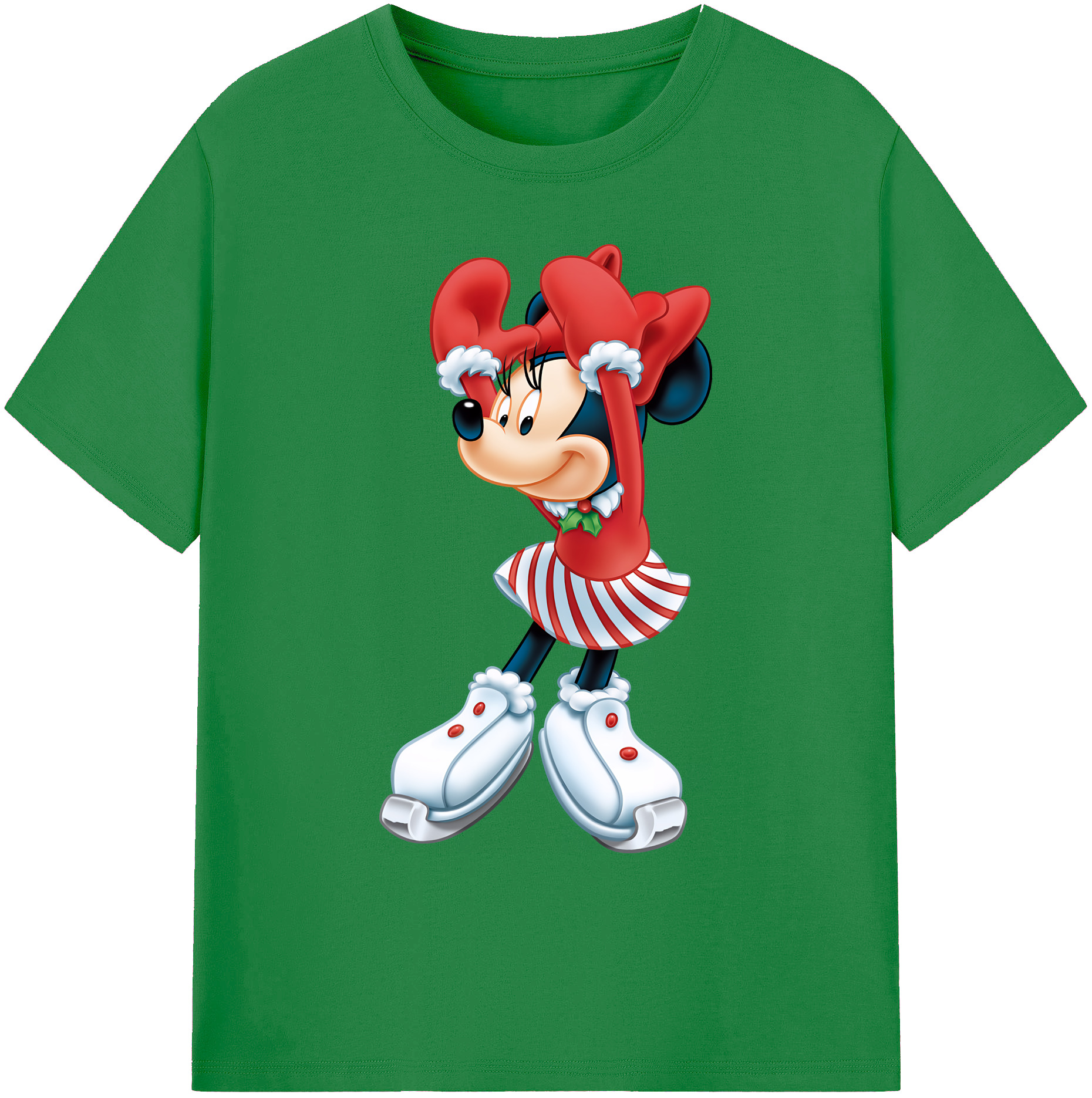 ミッキーマウス Mickey Mouse 綿100％ メンズ半袖Tシャツ｜肌触りやわらか＆通気性