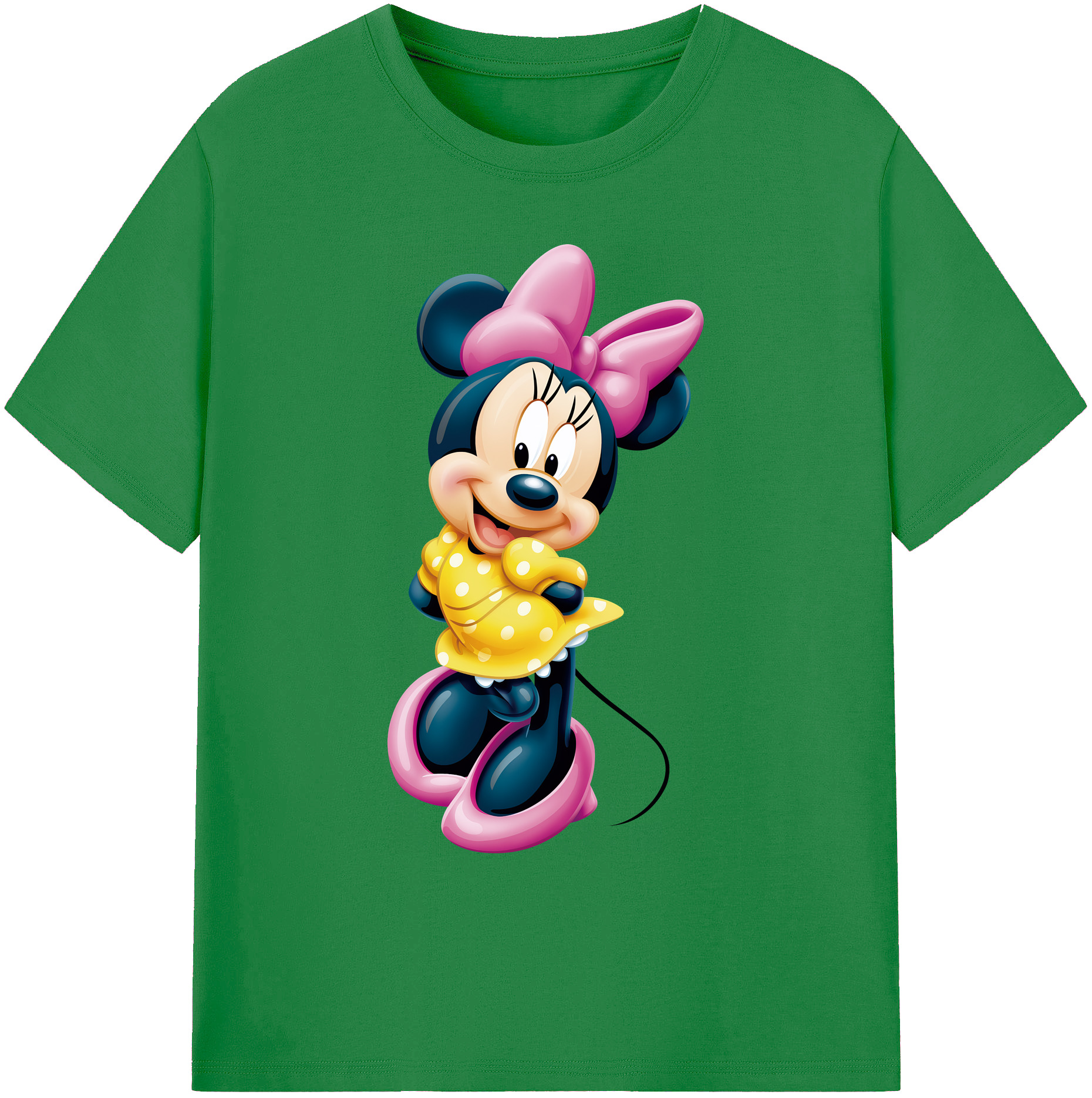 ミッキーマウス Mickey Mouse 綿100％ メンズ半袖Tシャツ｜肌触りやわらか＆通気性