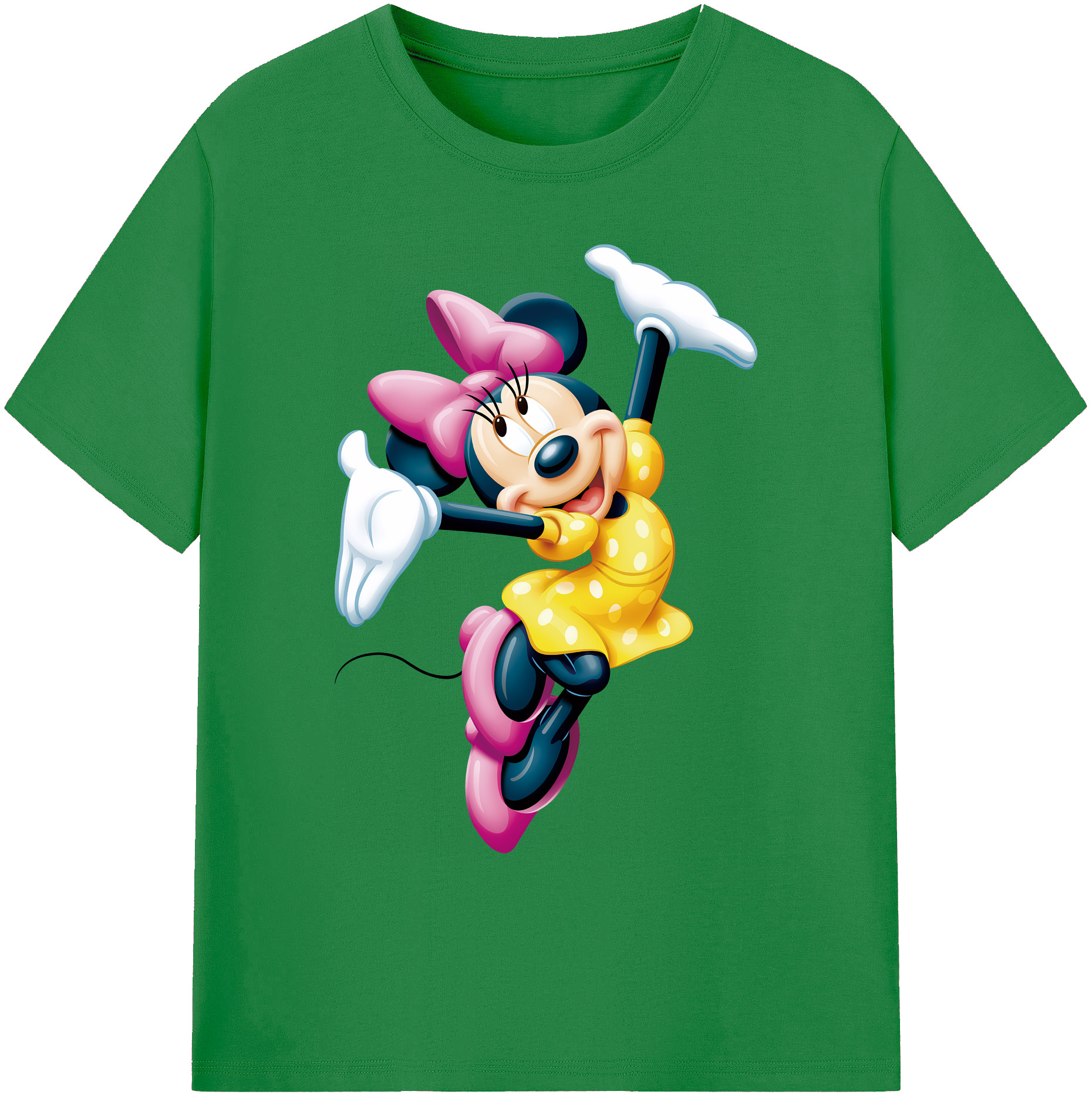 ミッキーマウス Mickey Mouse 綿100％ メンズ半袖Tシャツ｜肌触りやわらか＆通気性