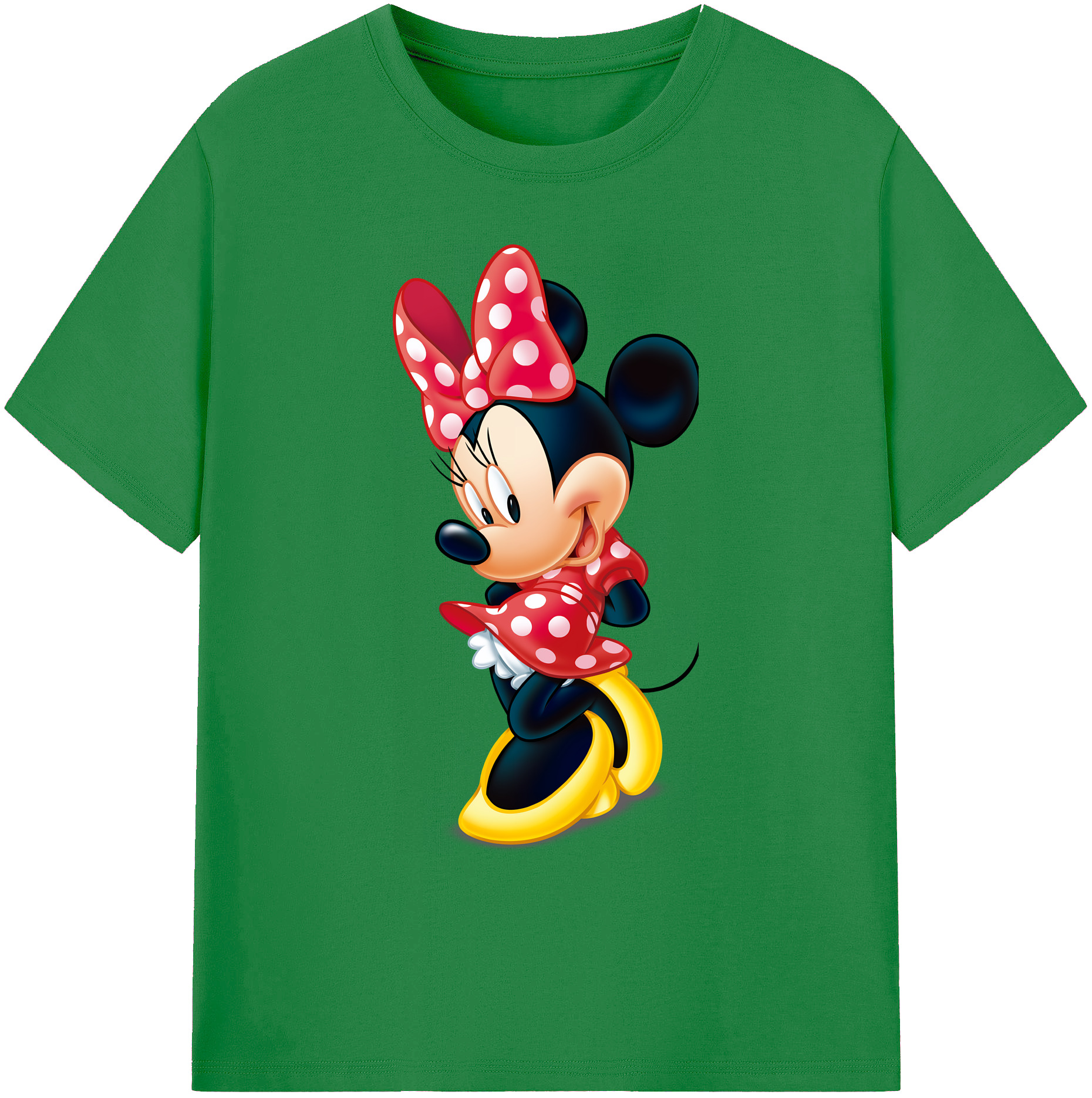 ミッキーマウス Mickey Mouse 綿100％ メンズ半袖Tシャツ｜肌触りやわらか＆通気性