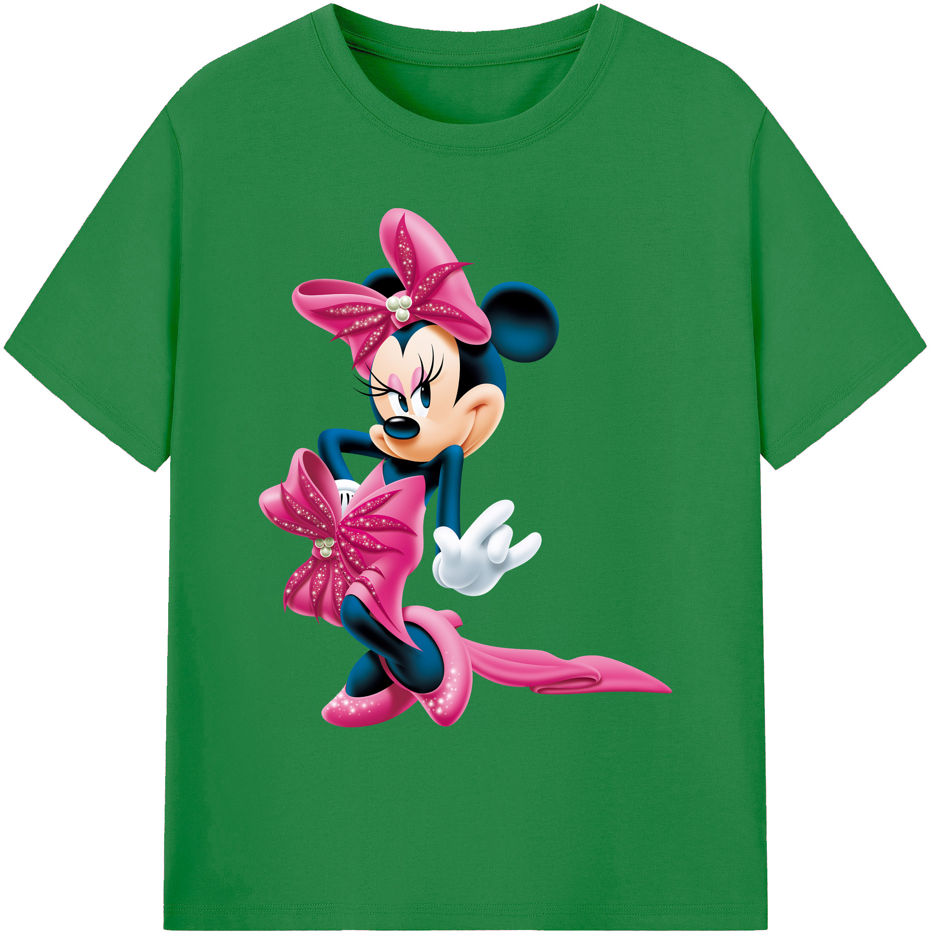 ミッキーマウス Mickey Mouse 綿100％ メンズ半袖Tシャツ｜肌触りやわらか＆通気性