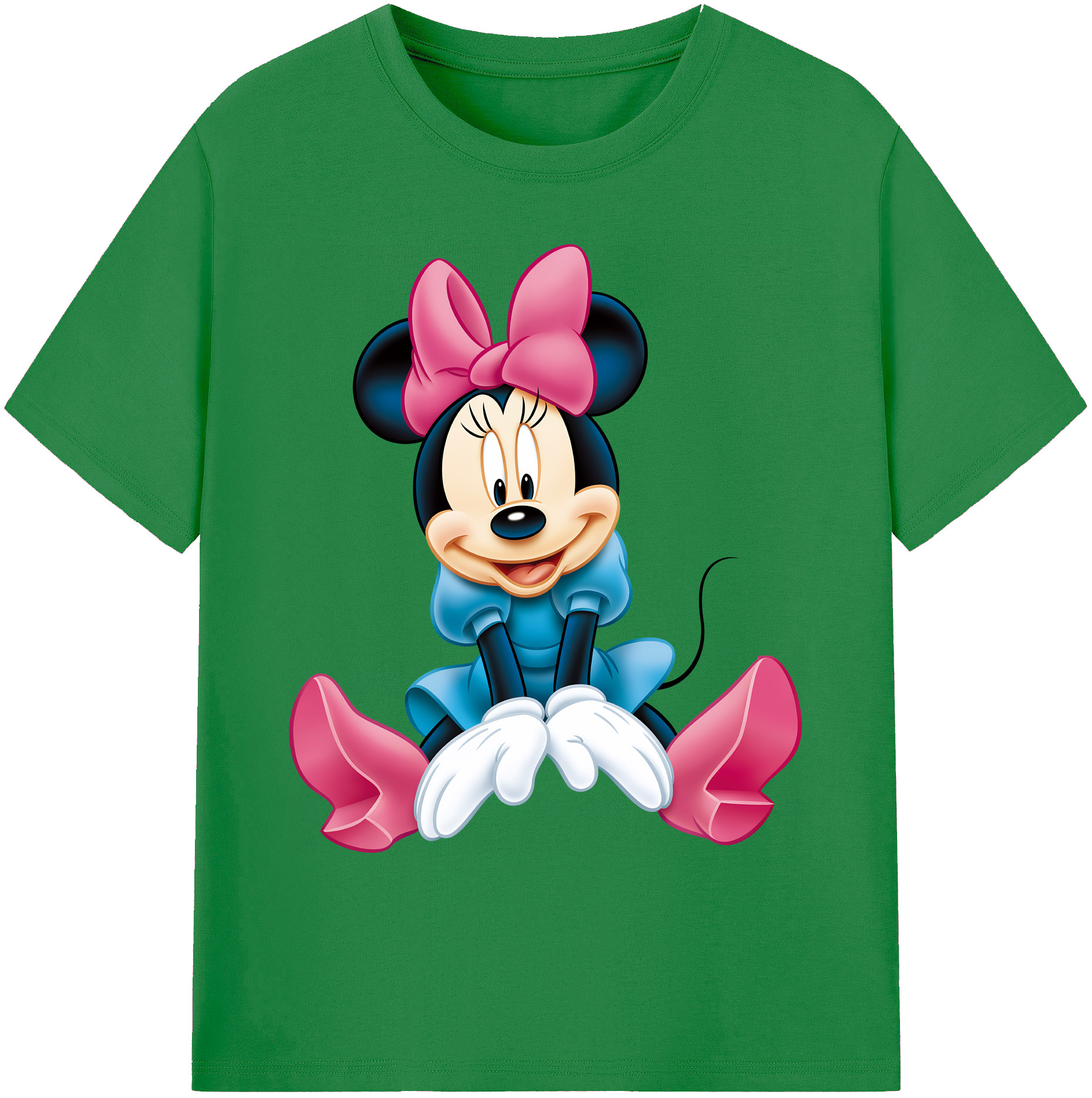 ミッキーマウス Mickey Mouse 綿100％ メンズ半袖Tシャツ｜肌触りやわらか＆通気性