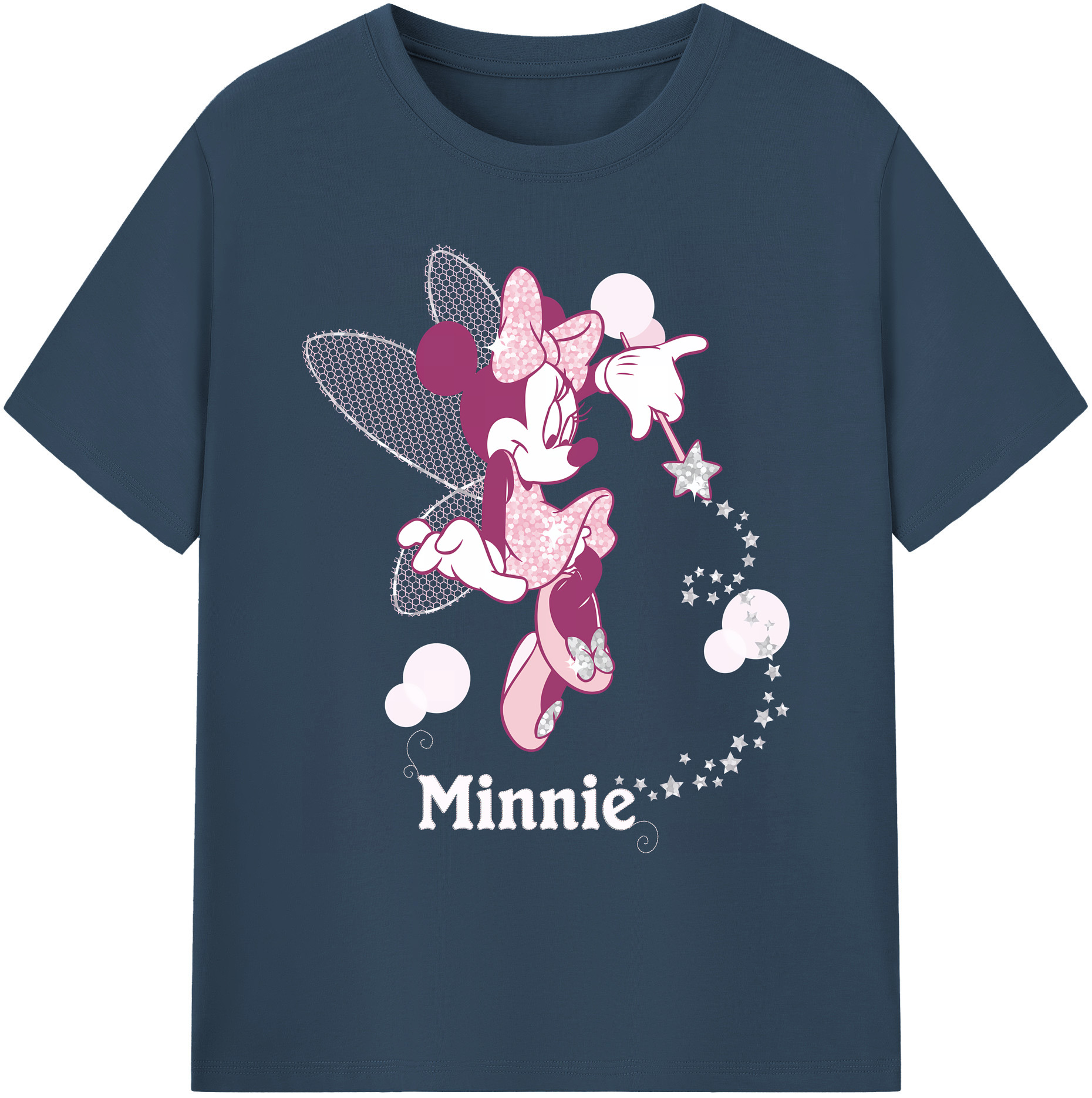 ミッキーマウス Mickey Mouse 綿100％ メンズ半袖Tシャツ｜肌触りやわらか＆通気性