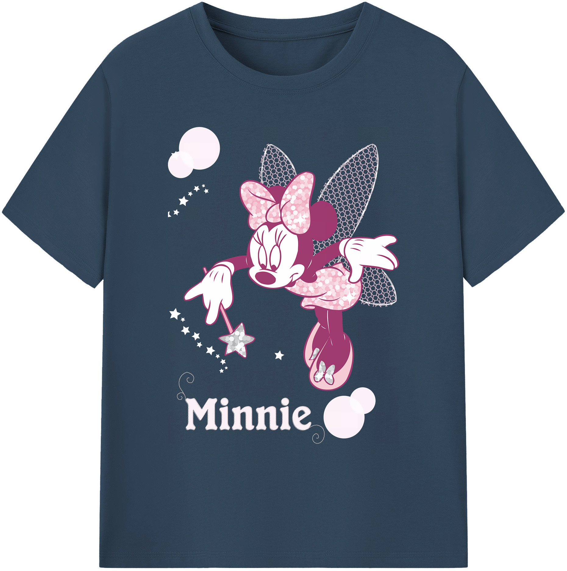 ミッキーマウス Mickey Mouse 綿100％ メンズ半袖Tシャツ｜肌触りやわらか＆通気性