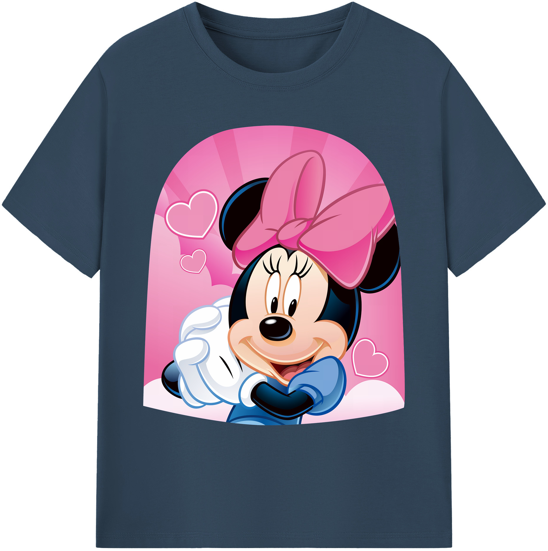 ミッキーマウス Mickey Mouse 綿100％ メンズ半袖Tシャツ｜肌触りやわらか＆通気性