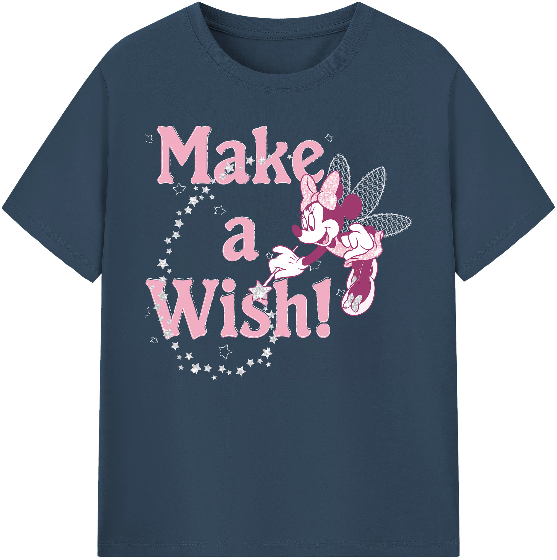 ミッキーマウス Mickey Mouse 綿100％ メンズ半袖Tシャツ｜肌触りやわらか＆通気性