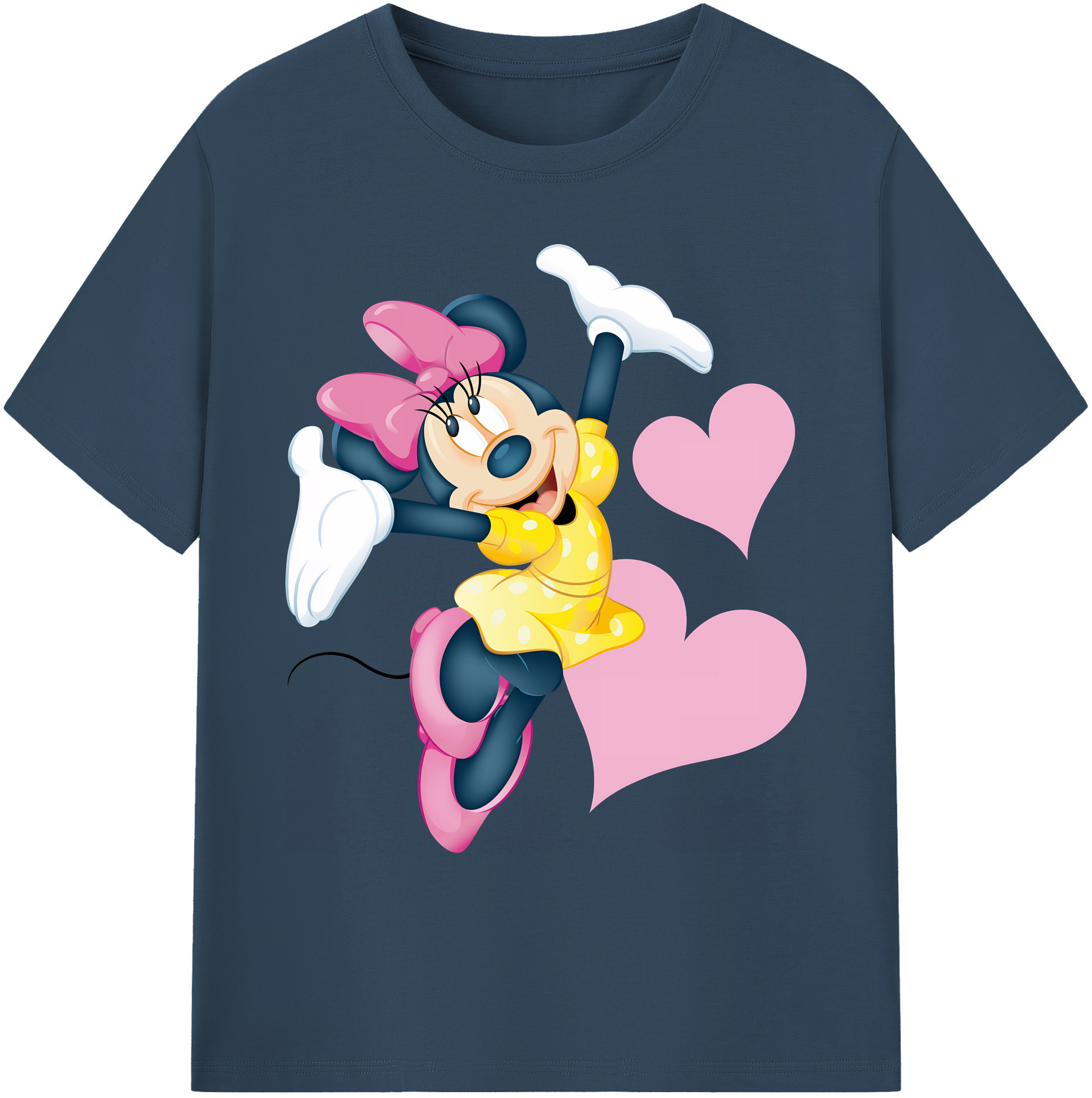 ミッキーマウス Mickey Mouse 綿100％ メンズ半袖Tシャツ｜肌触りやわらか＆通気性