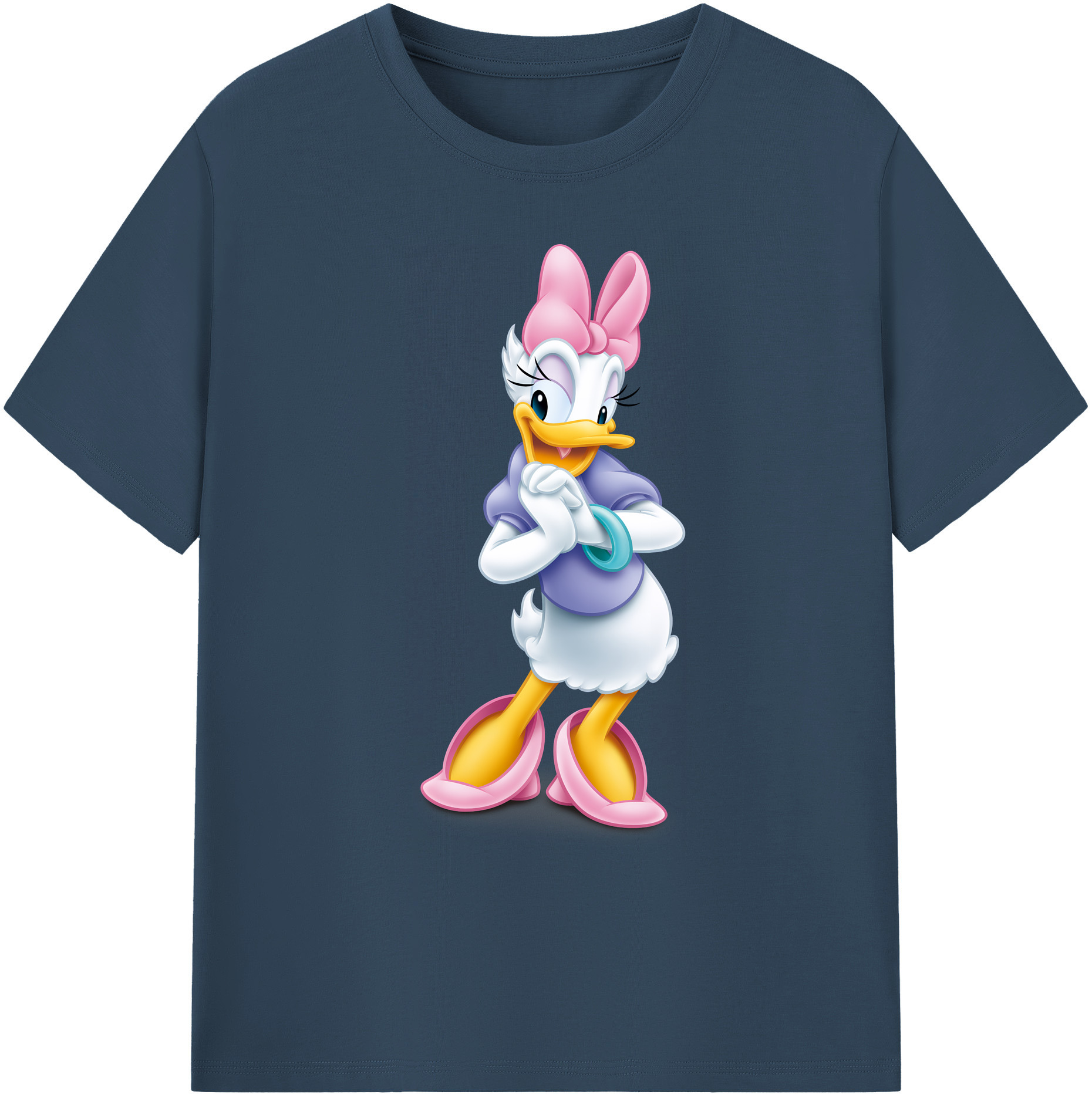 ミッキーマウス Mickey Mouse 綿100％ メンズ半袖Tシャツ｜肌触りやわらか＆通気性