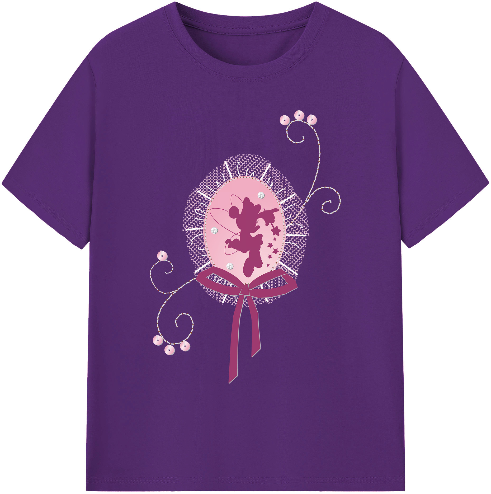 ミッキーマウス Mickey Mouse 綿100％ メンズ半袖Tシャツ｜肌触りやわらか＆通気性
