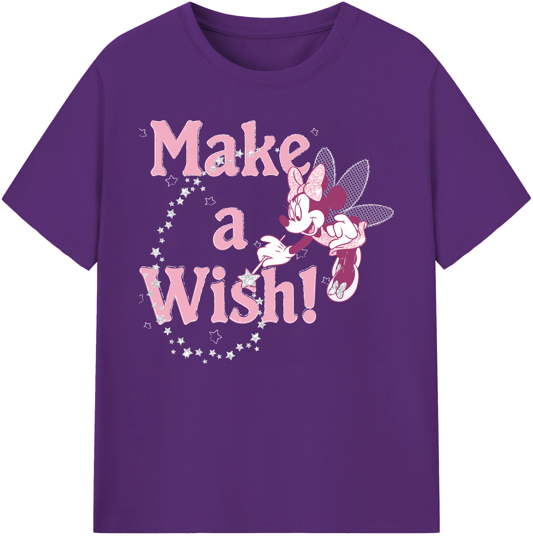 ミッキーマウス Mickey Mouse 綿100％ メンズ半袖Tシャツ｜肌触りやわらか＆通気性