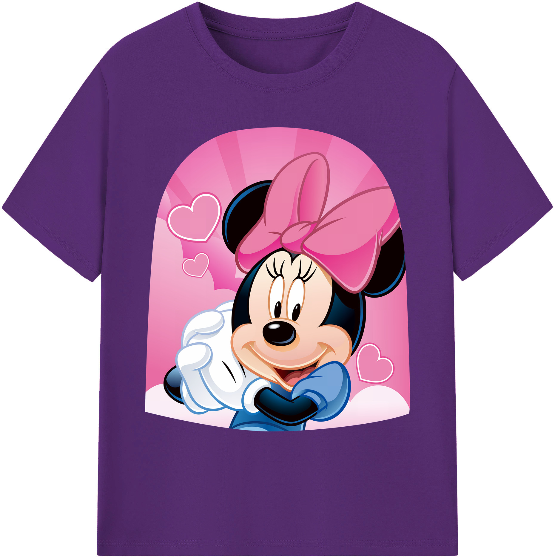 ミッキーマウス Mickey Mouse 綿100％ メンズ半袖Tシャツ｜肌触りやわらか＆通気性