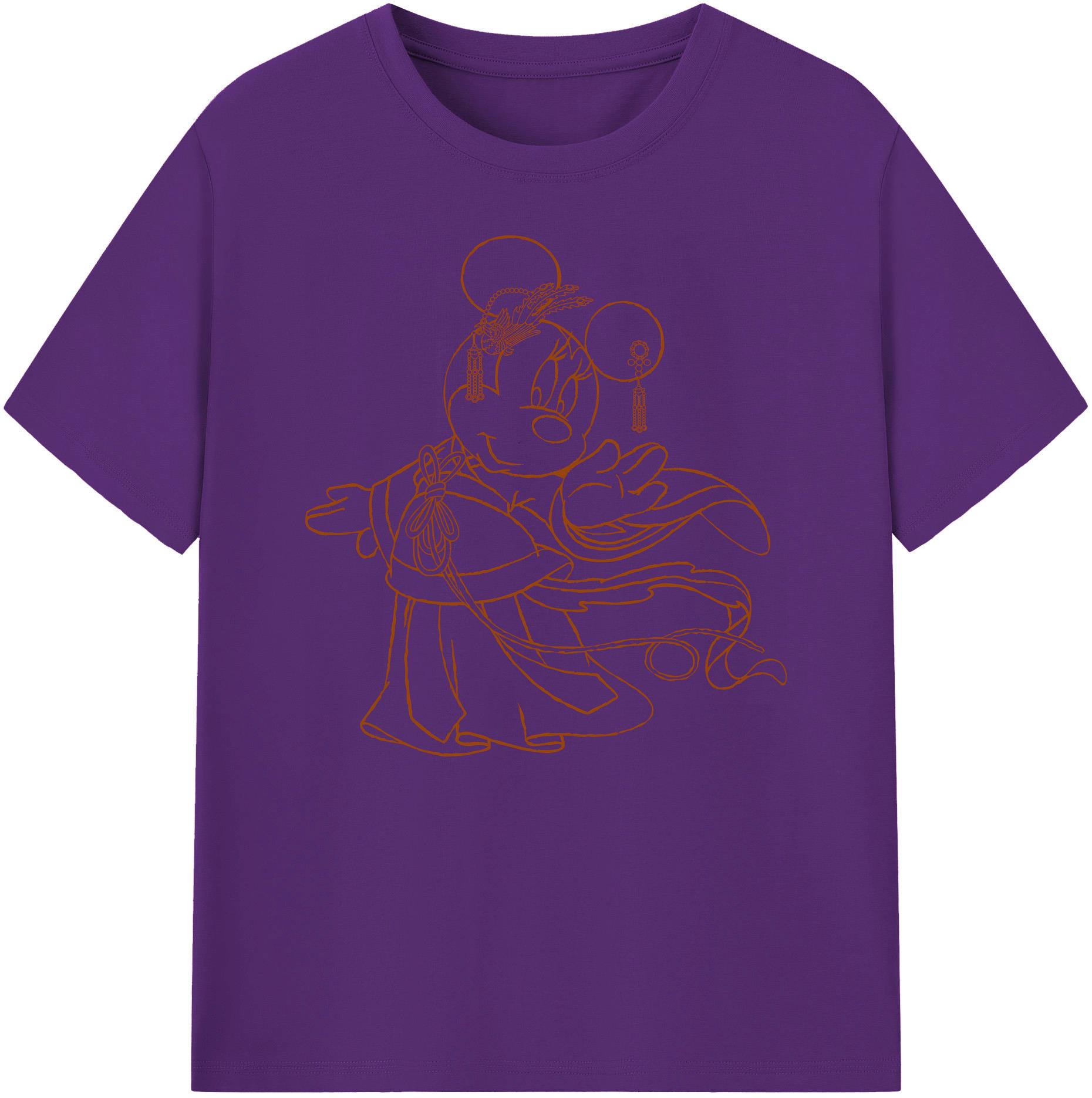 ミッキーマウス Mickey Mouse 綿100％ メンズ半袖Tシャツ｜肌触りやわらか＆通気性