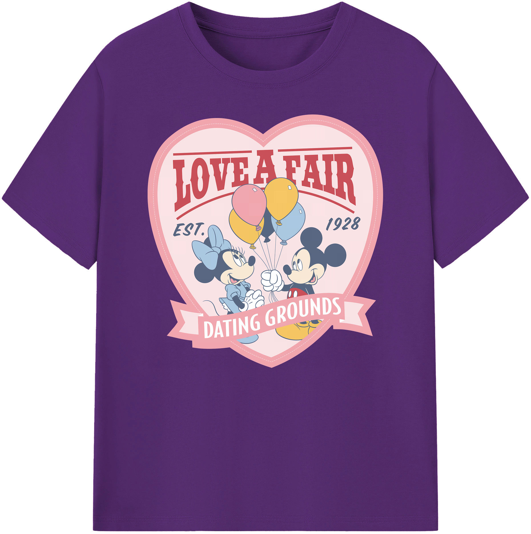 ミッキーマウス Mickey Mouse 綿100％ メンズ半袖Tシャツ｜肌触りやわらか＆通気性