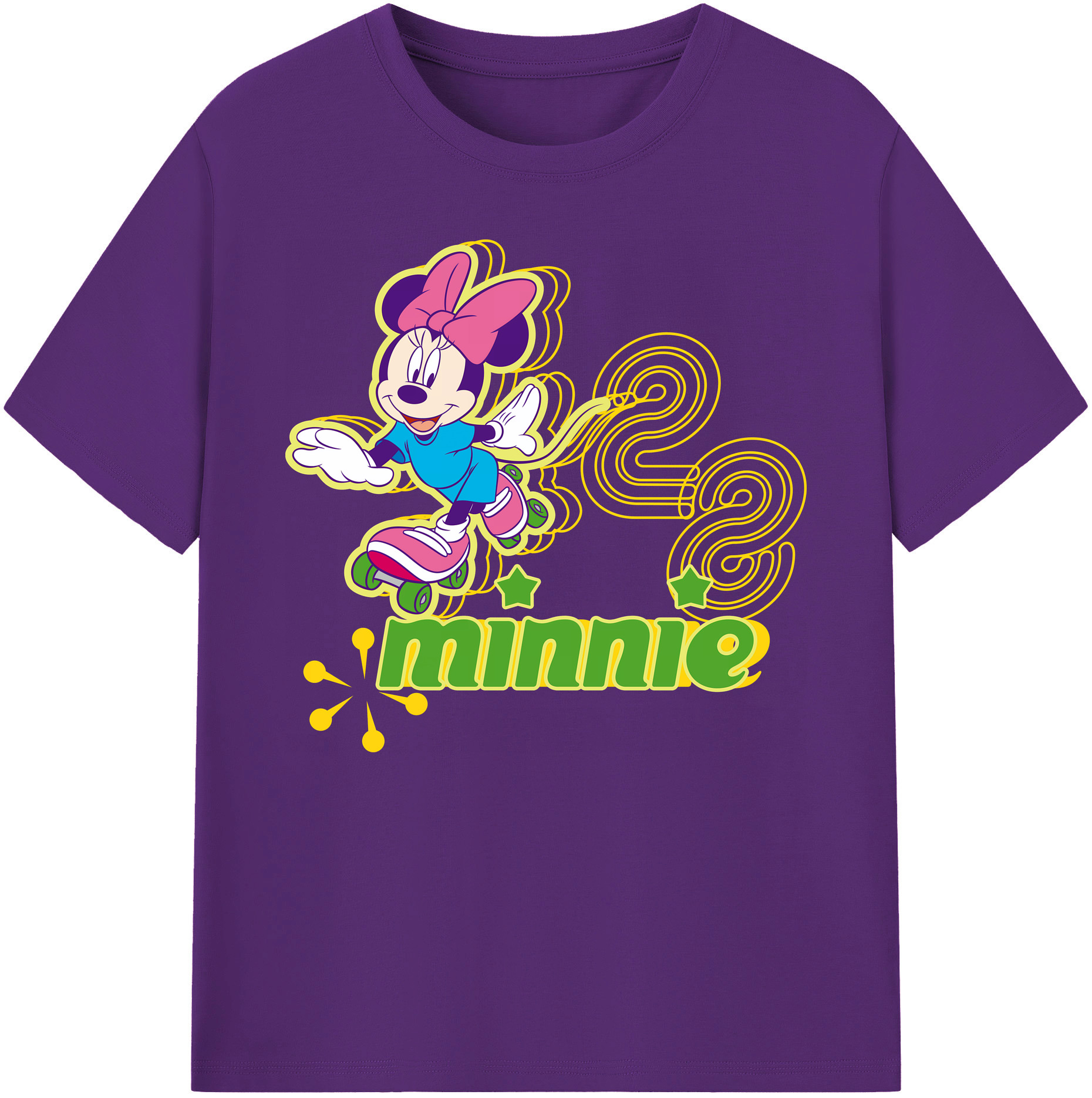 ミッキーマウス Mickey Mouse 綿100％ メンズ半袖Tシャツ｜肌触りやわらか＆通気性