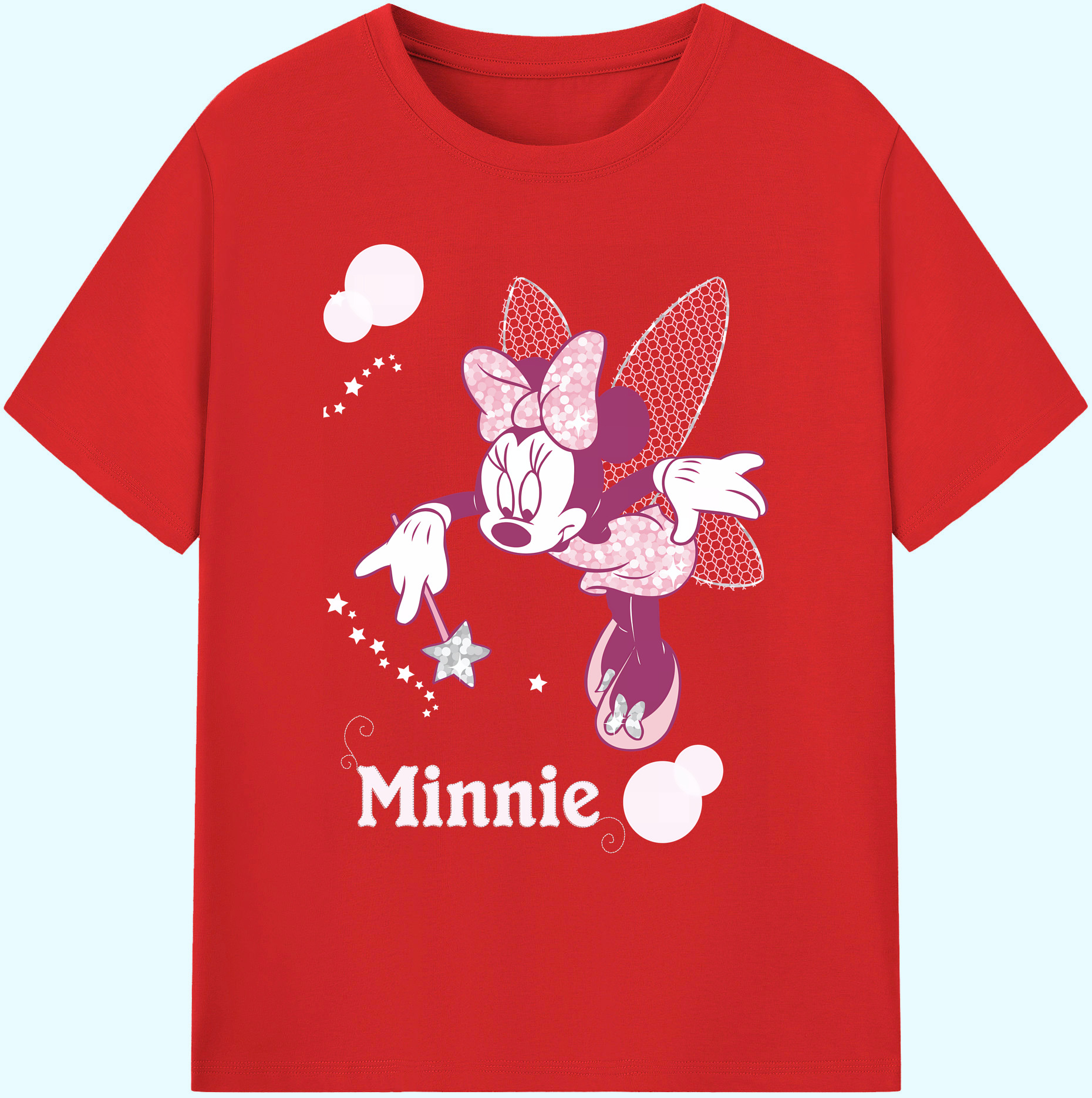 ミッキーマウス Mickey Mouse 綿100％ メンズ半袖Tシャツ｜肌触りやわらか＆通気性