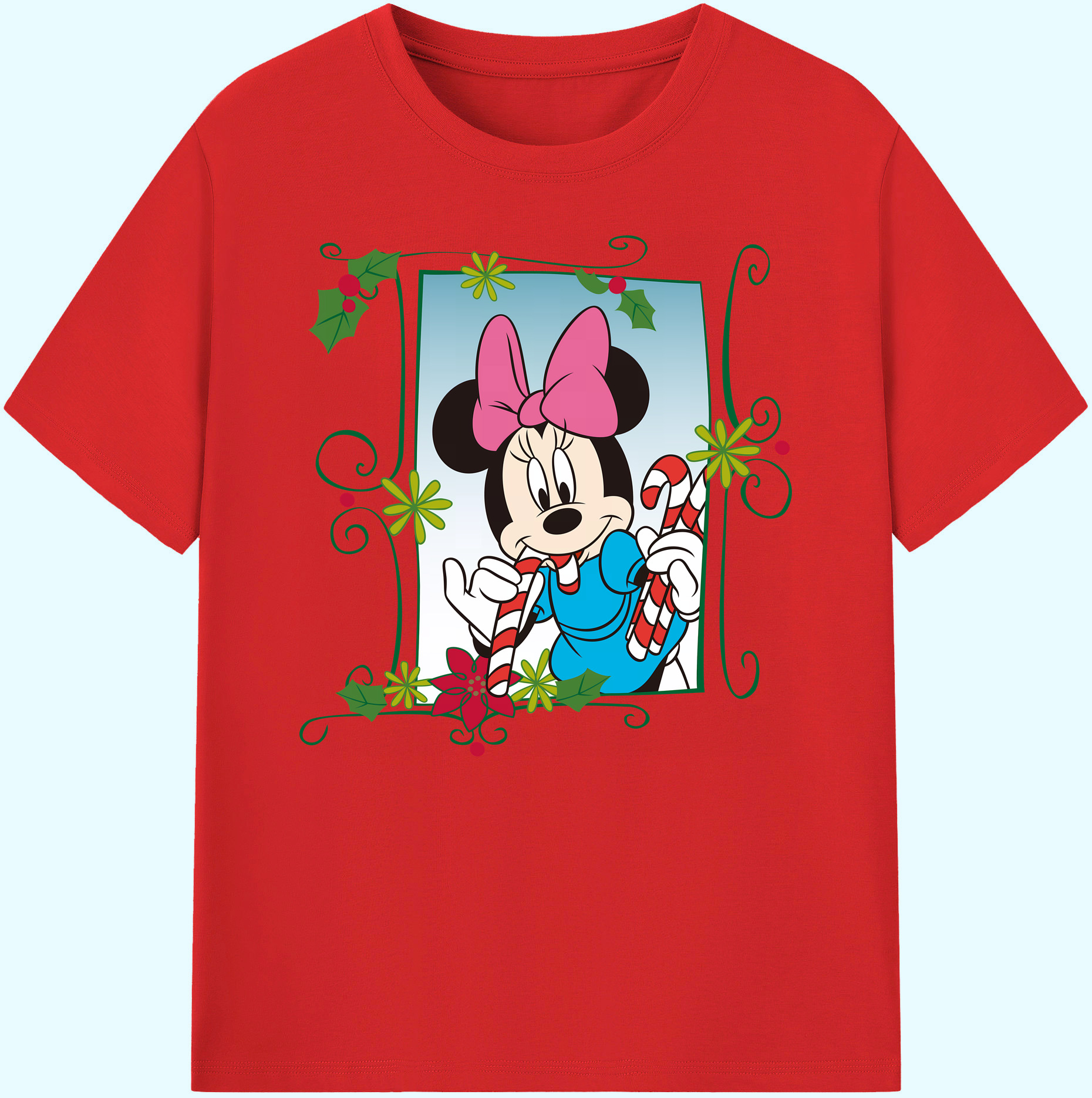 ミッキーマウス Mickey Mouse 綿100％ メンズ半袖Tシャツ｜肌触りやわらか＆通気性