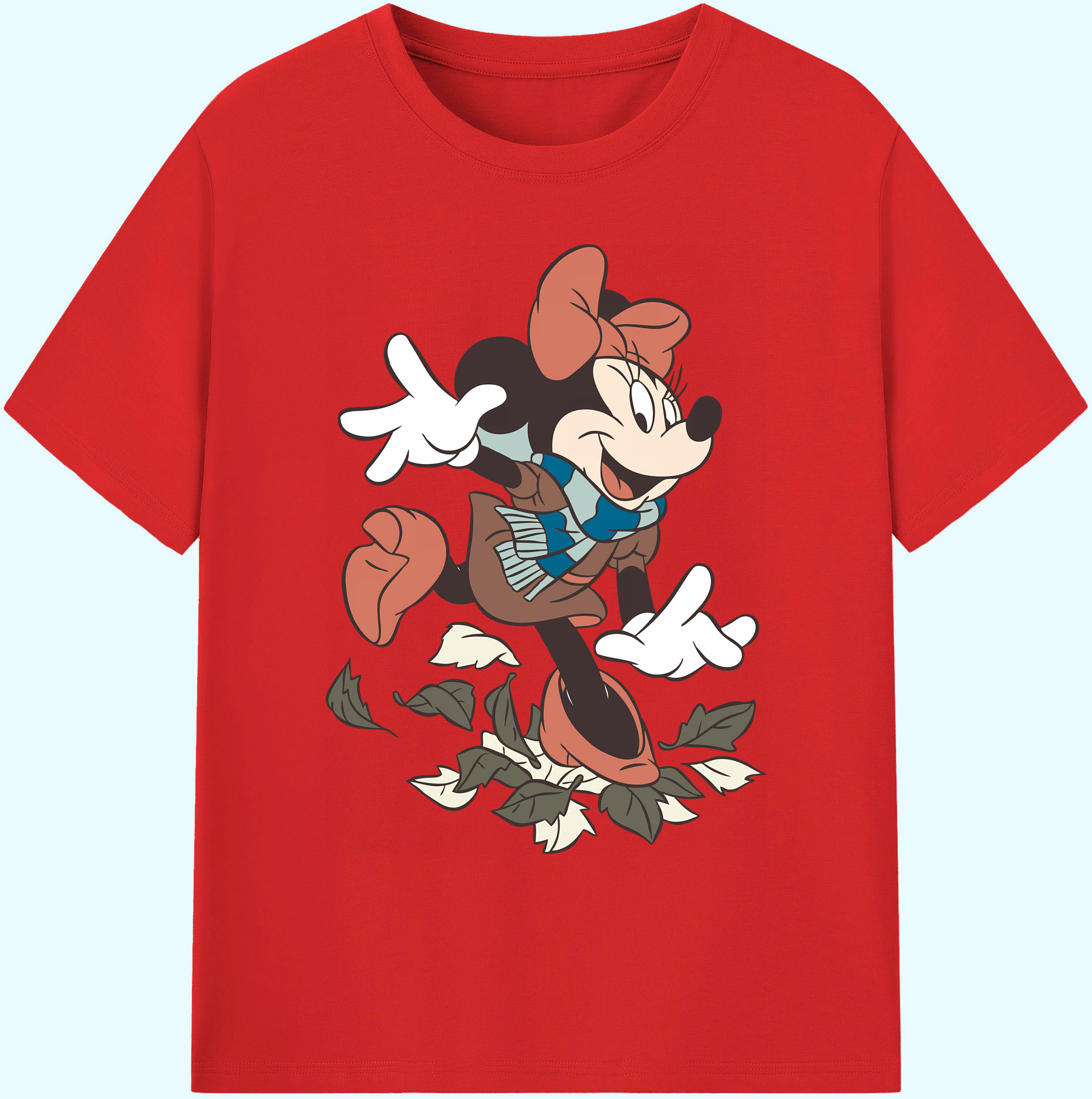 ミッキーマウス Mickey Mouse 綿100％ メンズ半袖Tシャツ｜肌触りやわらか＆通気性