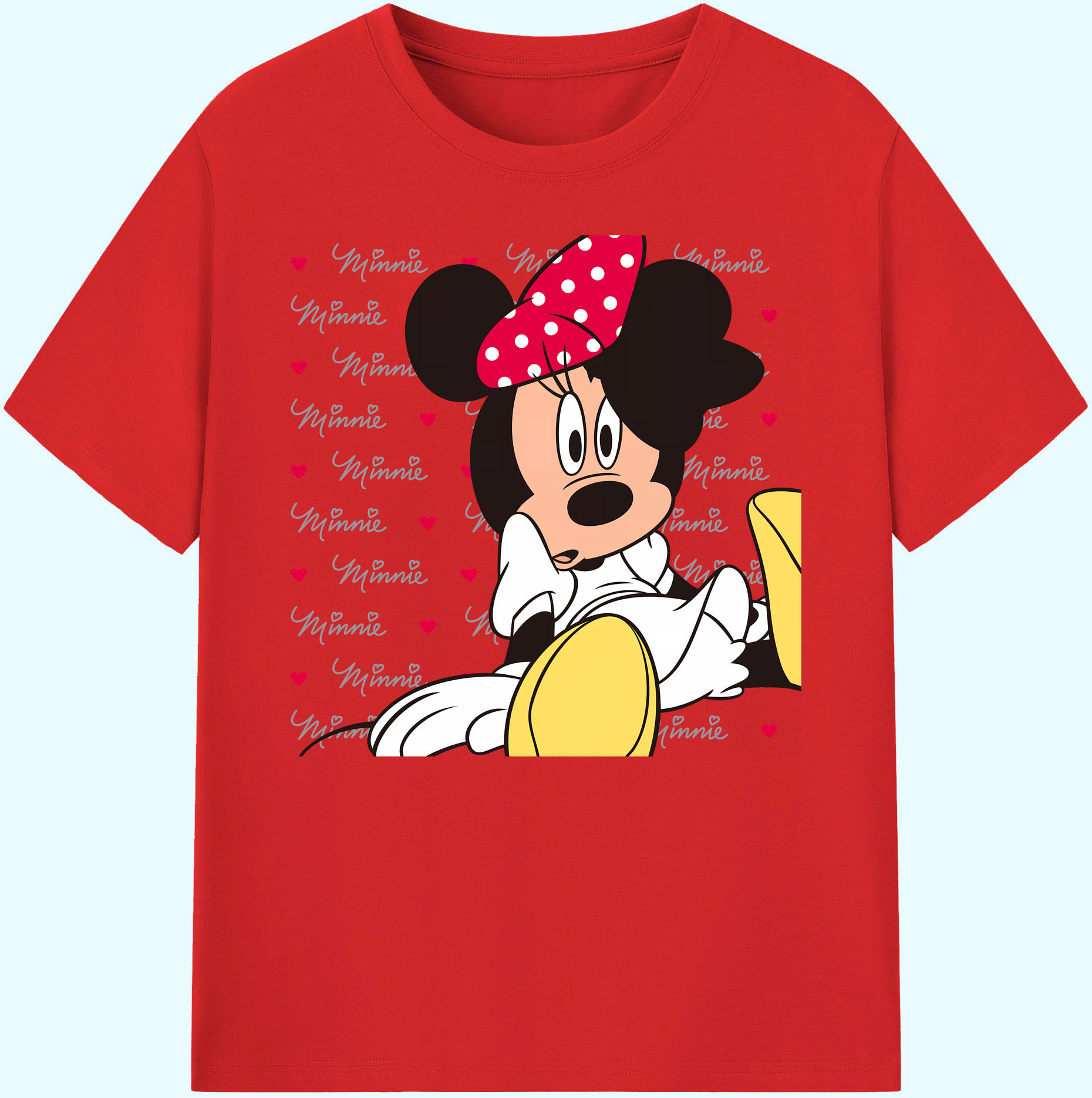 ミッキーマウス Mickey Mouse 綿100％ メンズ半袖Tシャツ｜肌触りやわらか＆通気性