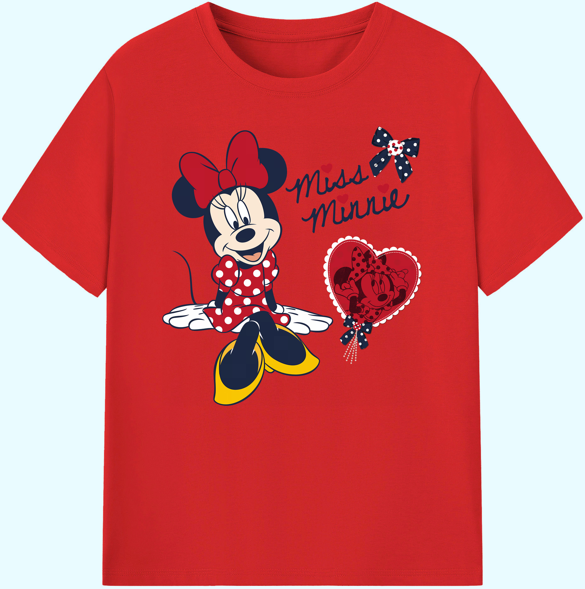 ミッキーマウス Mickey Mouse 綿100％ メンズ半袖Tシャツ｜肌触りやわらか＆通気性