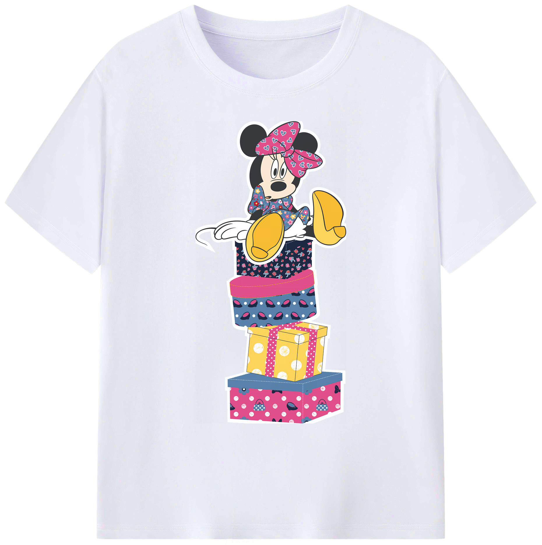 （画像用） ミッキーマウス Mickey Mouse 綿100％ メンズ半袖Tシャツ｜肌触りやわらか＆通気性