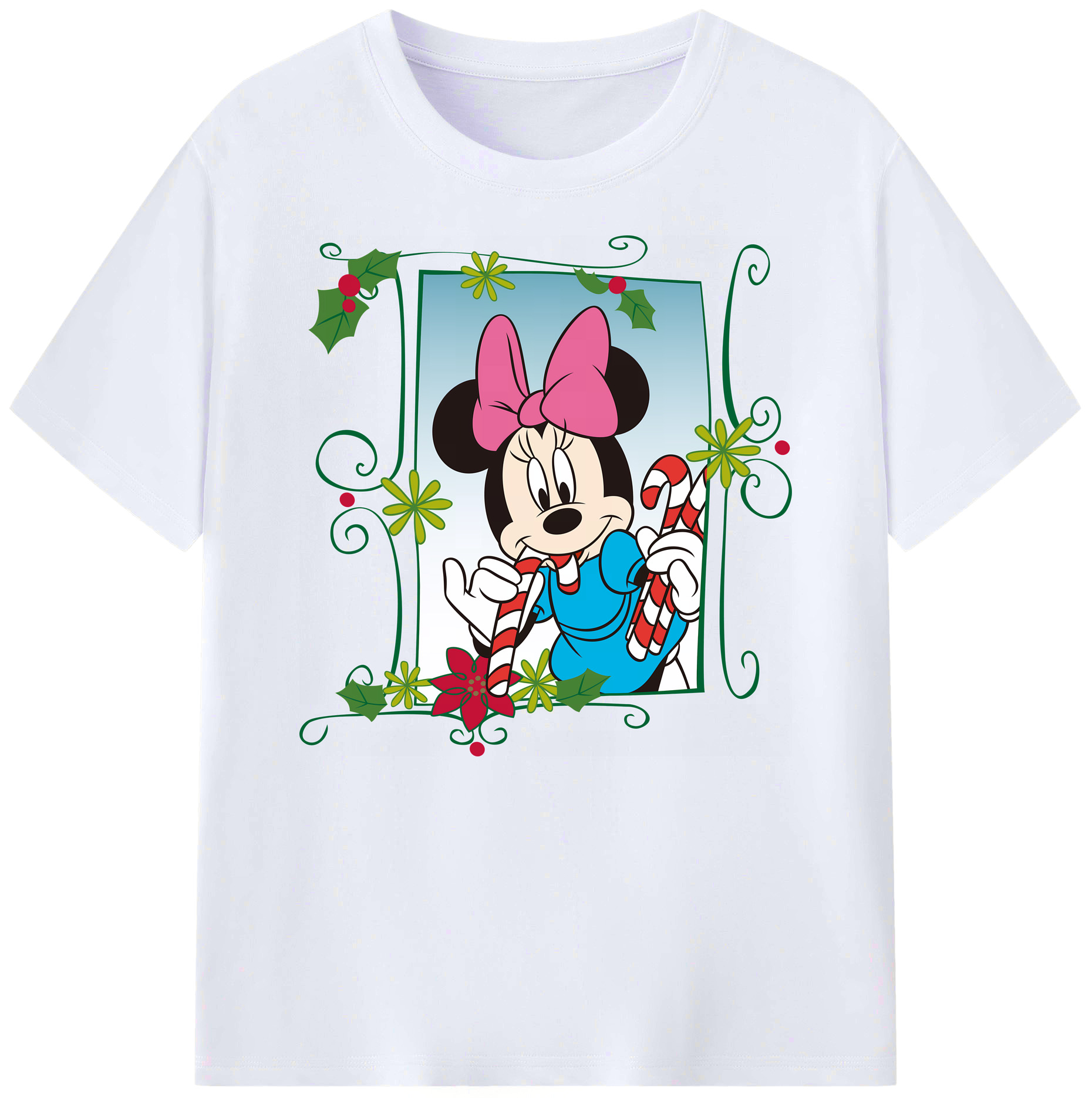 ミッキーマウス Mickey Mouse 綿100％ メンズ半袖Tシャツ｜肌触りやわらか＆通気性
