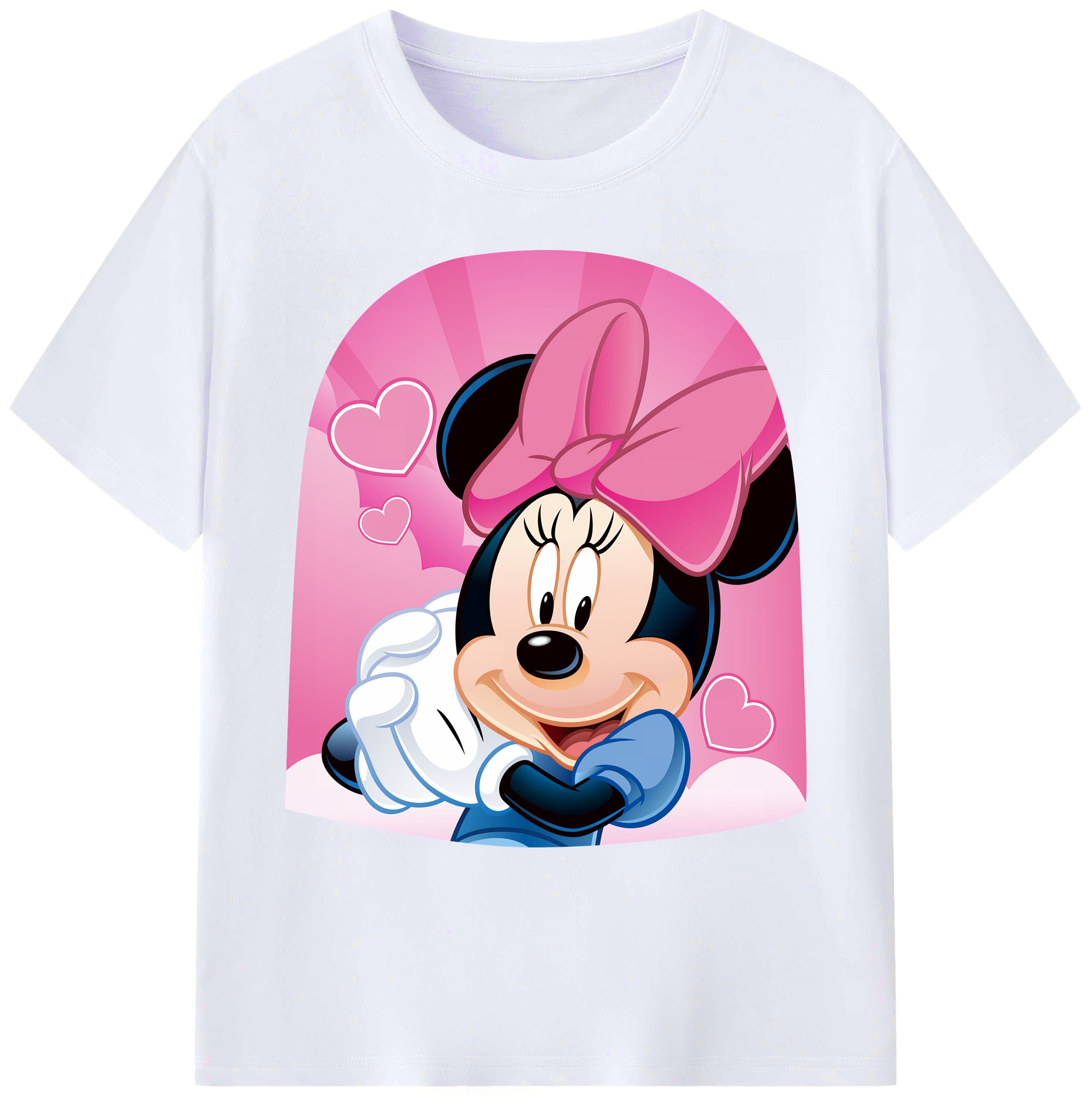 ミッキーマウス Mickey Mouse 綿100％ メンズ半袖Tシャツ｜肌触りやわらか＆通気性