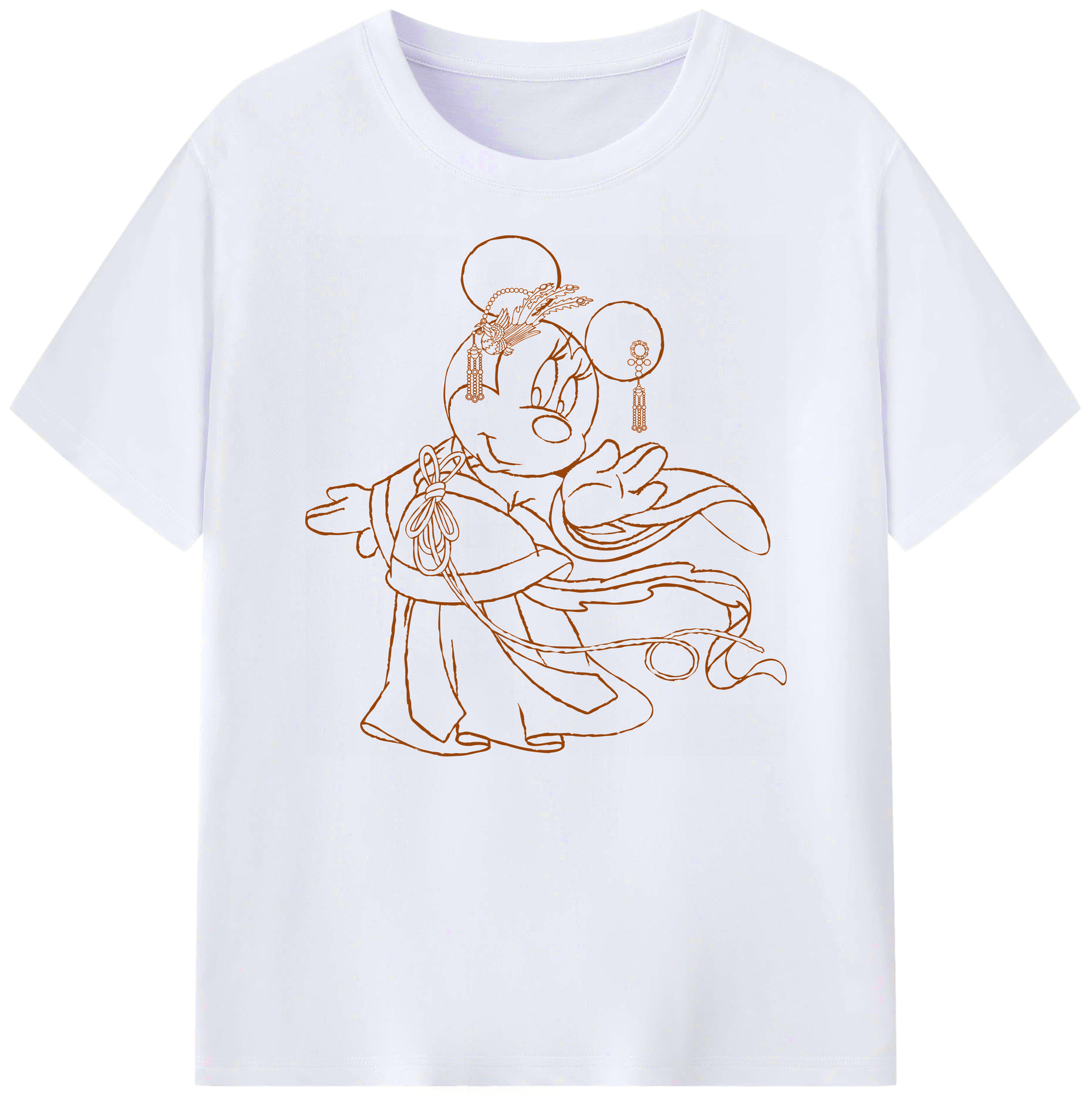 ミッキーマウス Mickey Mouse 綿100％ メンズ半袖Tシャツ｜肌触りやわらか＆通気性
