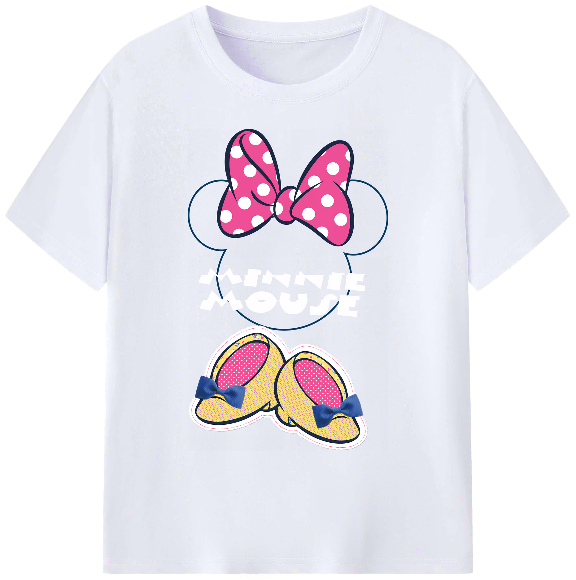 ミッキーマウス Mickey Mouse 綿100％ メンズ半袖Tシャツ｜肌触りやわらか＆通気性