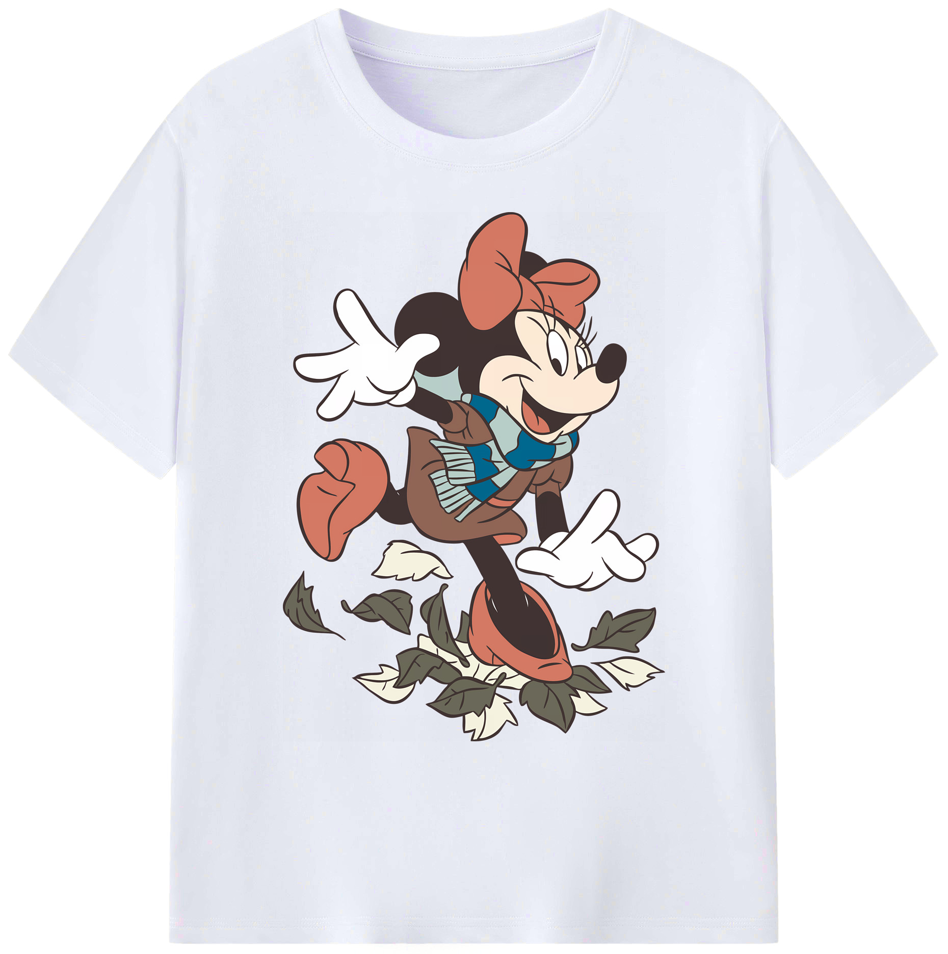 ミッキーマウス Mickey Mouse 綿100％ メンズ半袖Tシャツ｜肌触りやわらか＆通気性