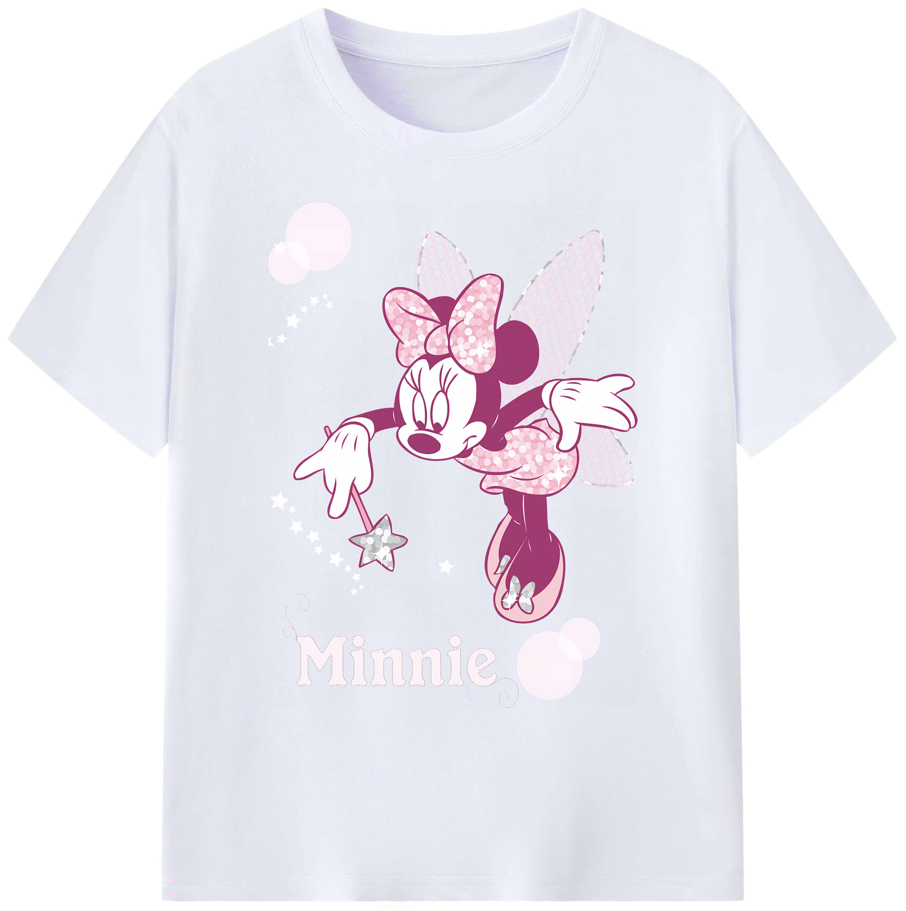 ミッキーマウス Mickey Mouse 綿100％ メンズ半袖Tシャツ｜肌触りやわらか＆通気性