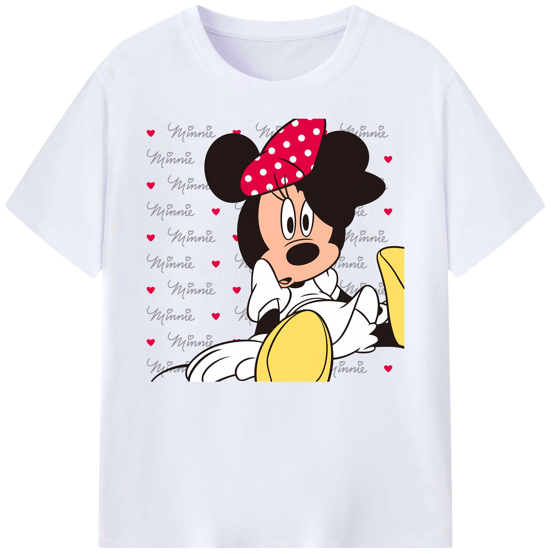 ミッキーマウス Mickey Mouse 綿100％ メンズ半袖Tシャツ｜肌触りやわらか＆通気性