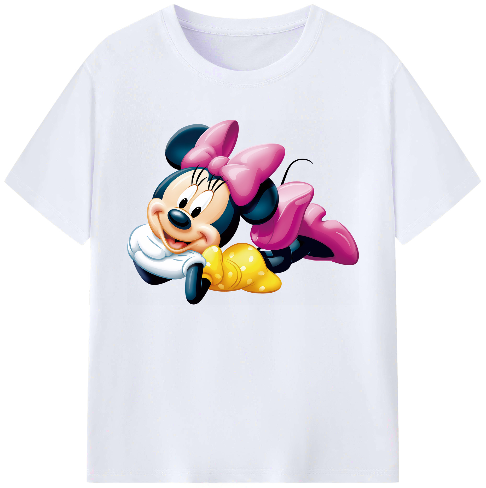 ミッキーマウス Mickey Mouse 綿100％ メンズ半袖Tシャツ｜肌触りやわらか＆通気性
