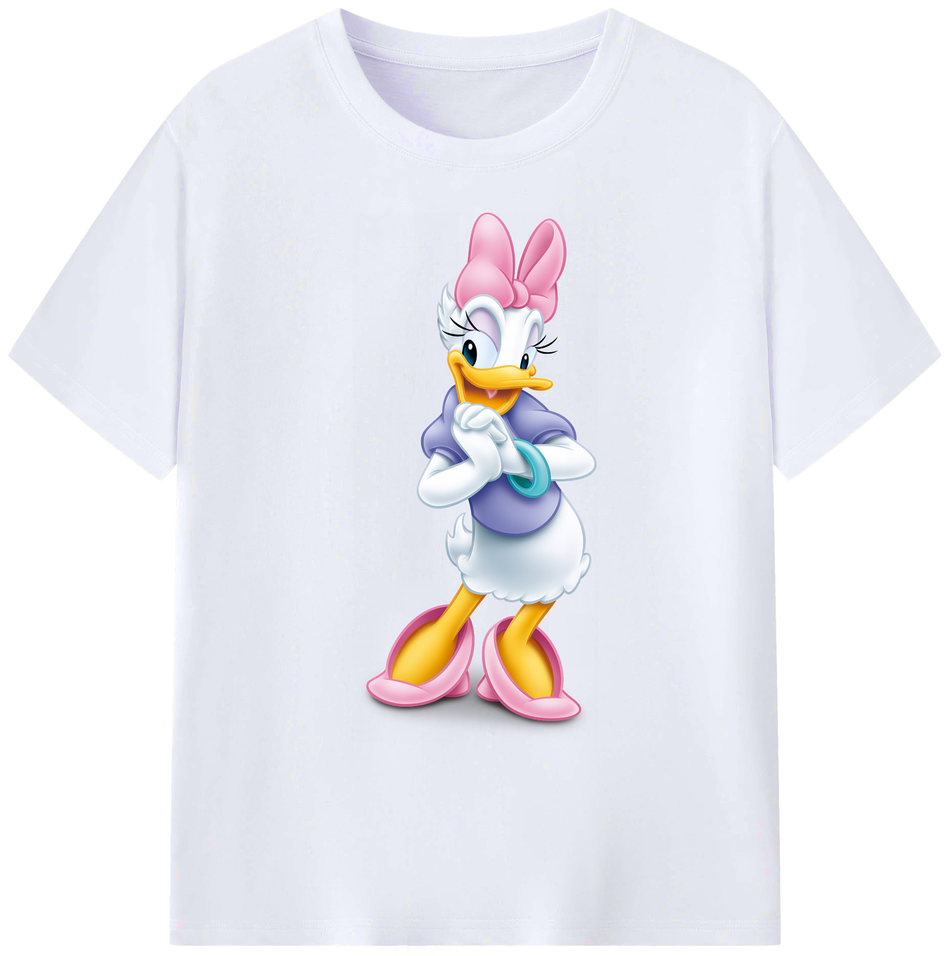 ミッキーマウス Mickey Mouse 綿100％ メンズ半袖Tシャツ｜肌触りやわらか＆通気性