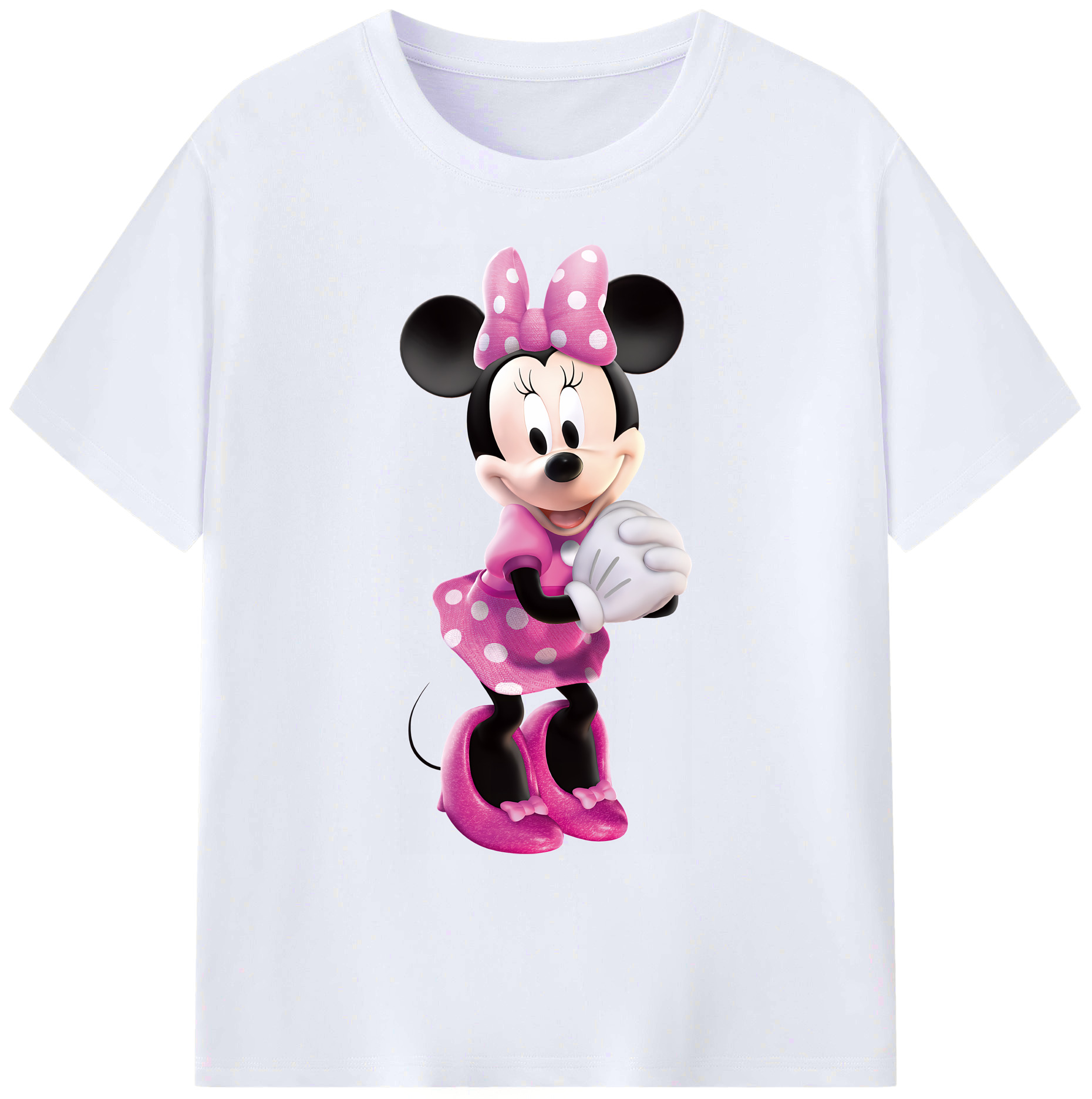 ミッキーマウス Mickey Mouse 綿100％ メンズ半袖Tシャツ｜肌触りやわらか＆通気性
