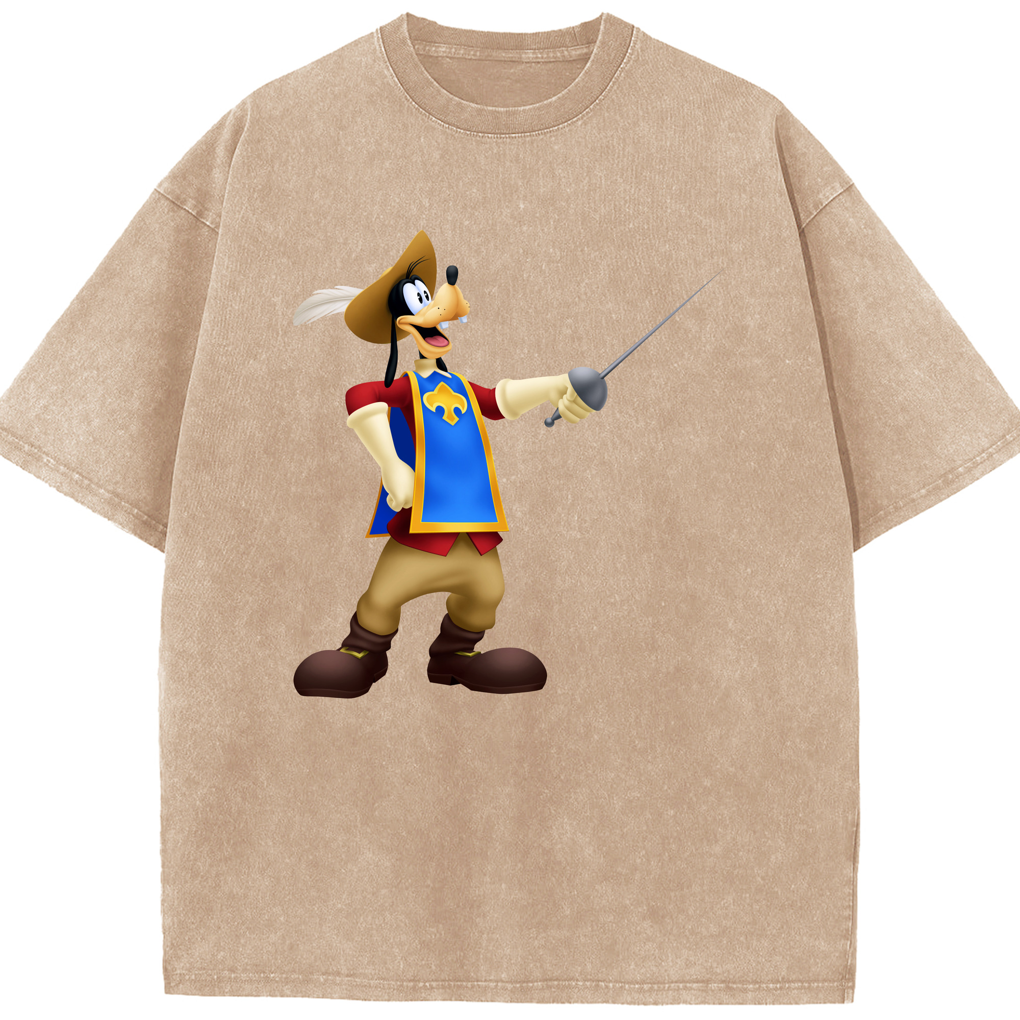 （画像用） ミッキーマウス Mickey Mouse 綿100% ヴィンテージ風 半袖Tシャツ（フロントプリント）
