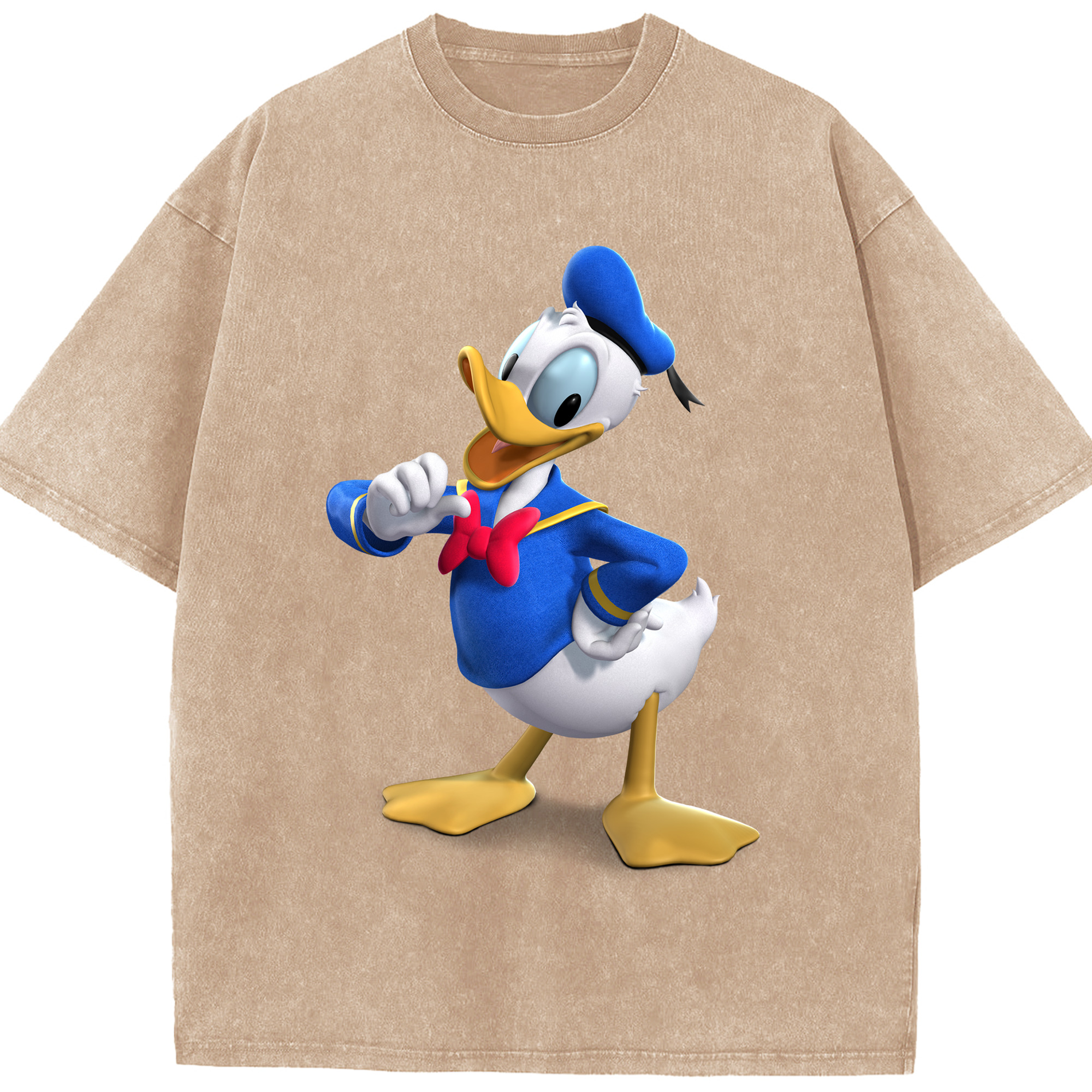 （画像用） ミッキーマウス Mickey Mouse 綿100% ヴィンテージ風 半袖Tシャツ（フロントプリント）