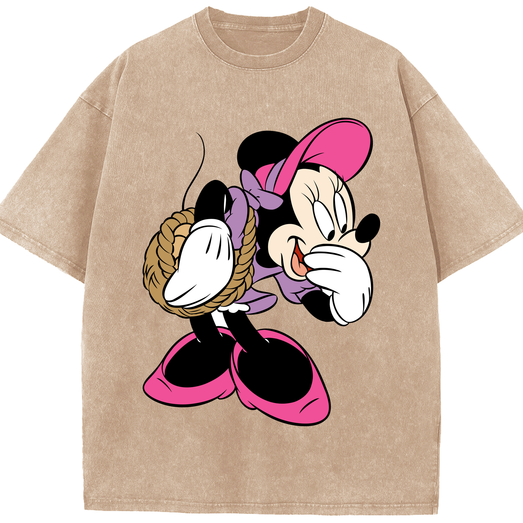 （画像用） ミッキーマウス Mickey Mouse 綿100% ヴィンテージ風 半袖Tシャツ（フロントプリント）