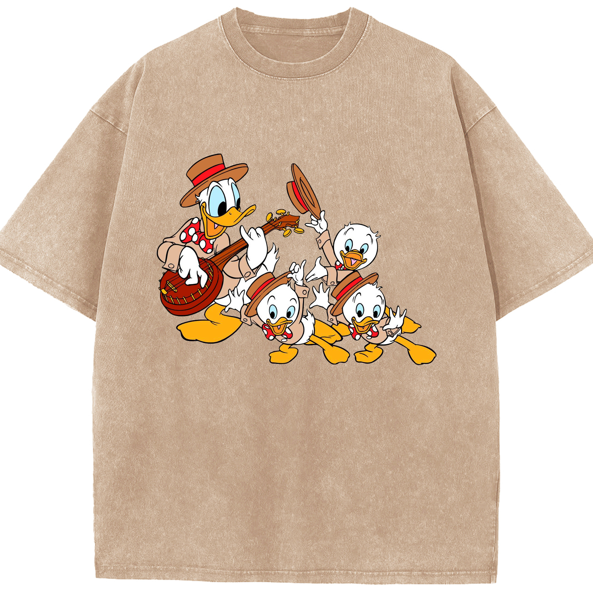 （画像用） ミッキーマウス Mickey Mouse 綿100% ヴィンテージ風 半袖Tシャツ（フロントプリント）