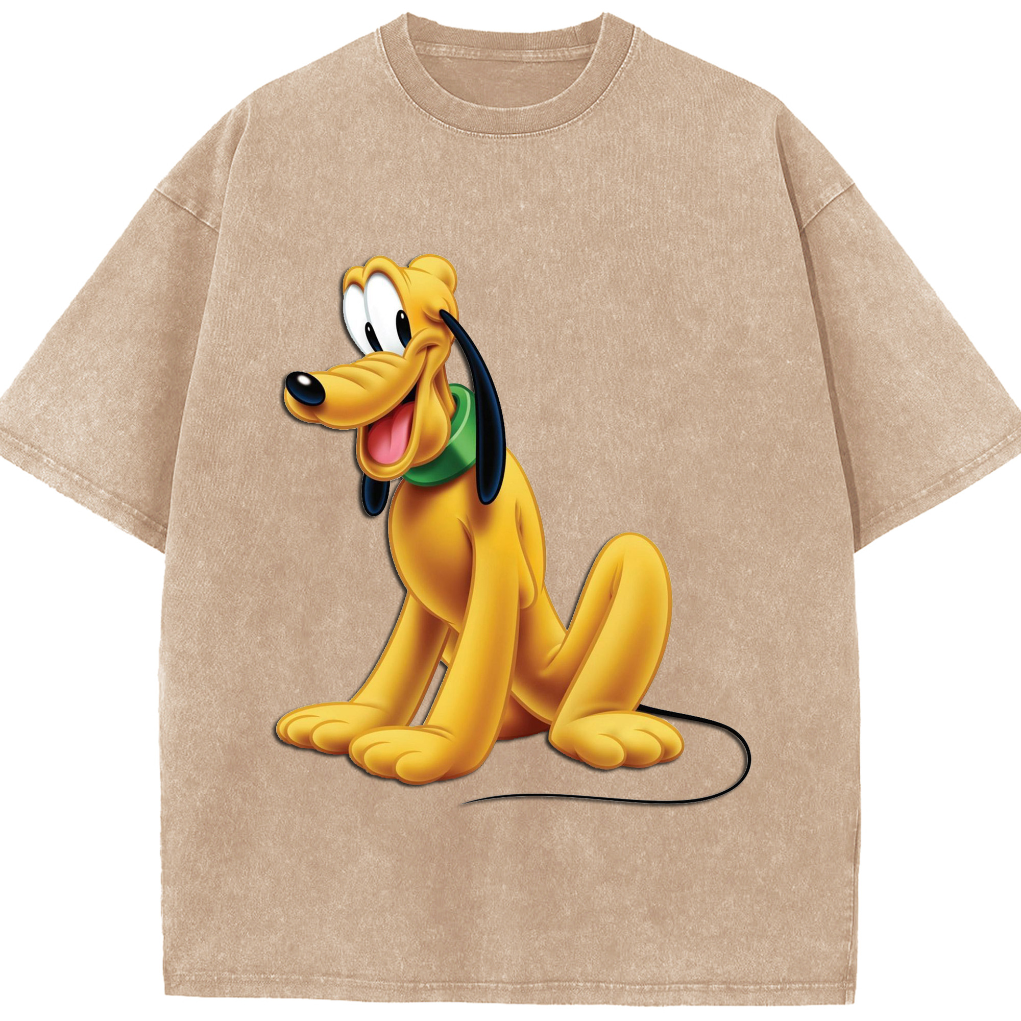（画像用） ミッキーマウス Mickey Mouse 綿100% ヴィンテージ風 半袖Tシャツ（フロントプリント）