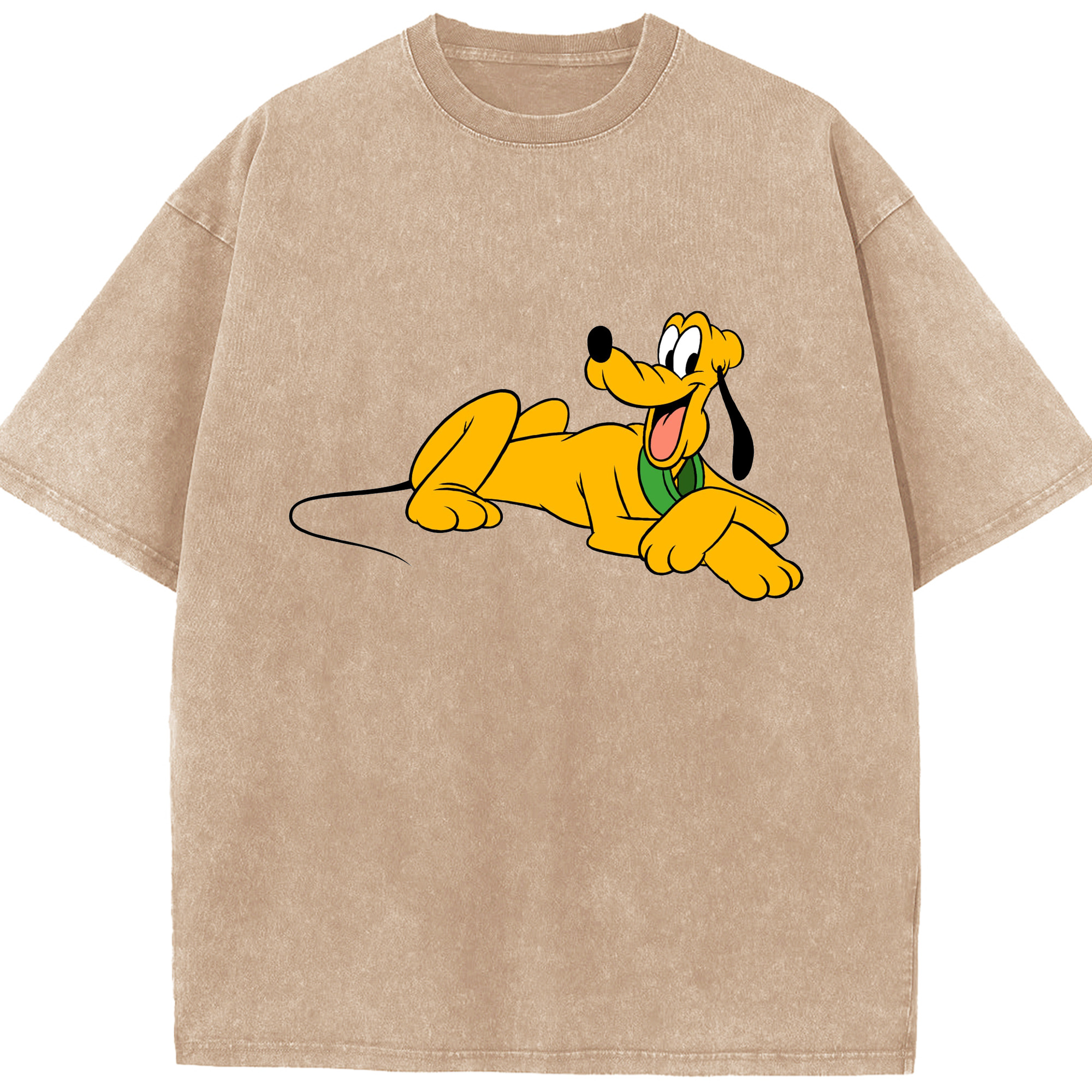（画像用） ミッキーマウス Mickey Mouse 綿100% ヴィンテージ風 半袖Tシャツ（フロントプリント）