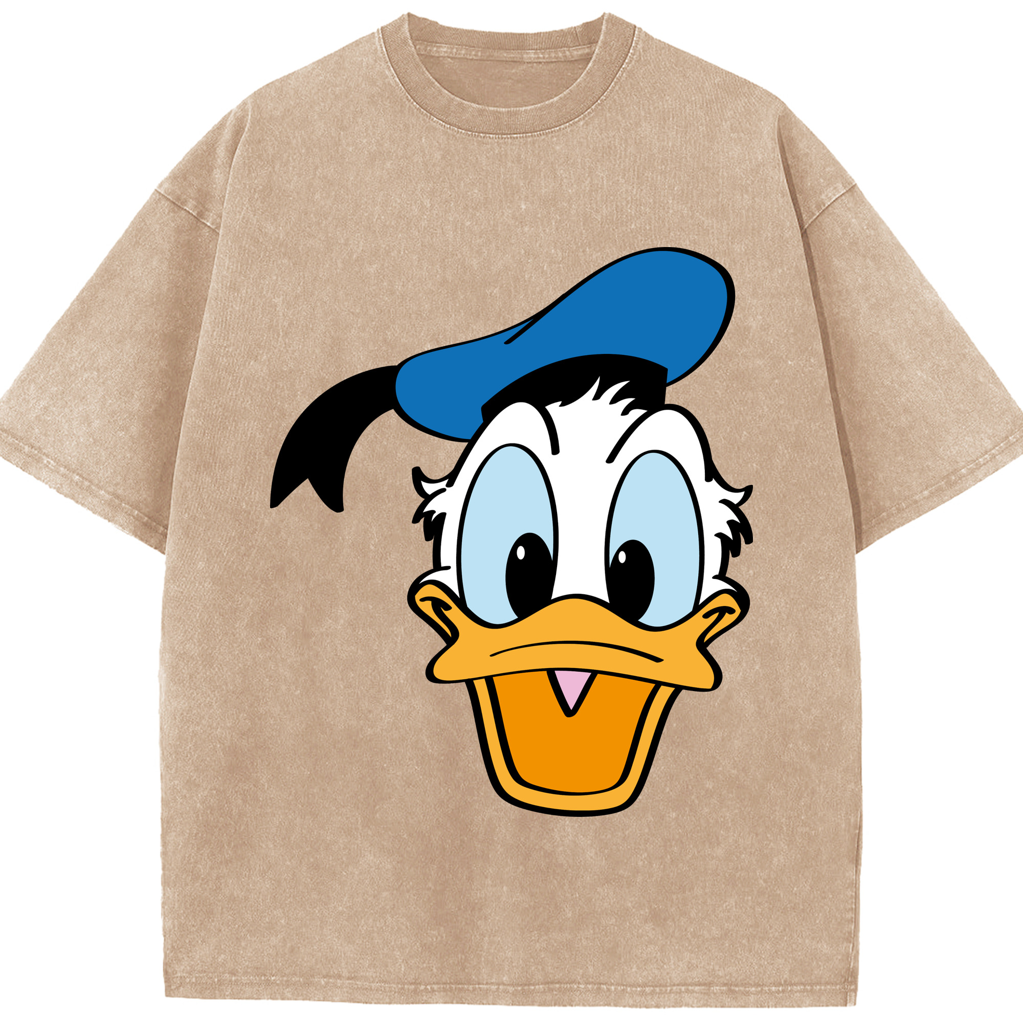 （画像用） ミッキーマウス Mickey Mouse 綿100% ヴィンテージ風 半袖Tシャツ（フロントプリント）