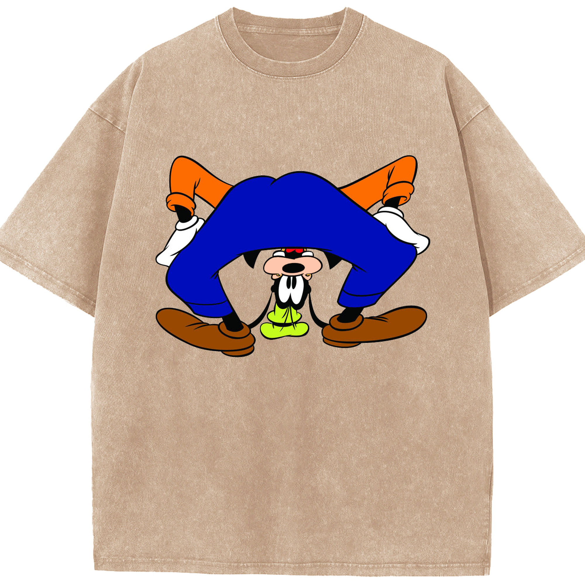 （画像用） ミッキーマウス Mickey Mouse 綿100% ヴィンテージ風 半袖Tシャツ（フロントプリント）
