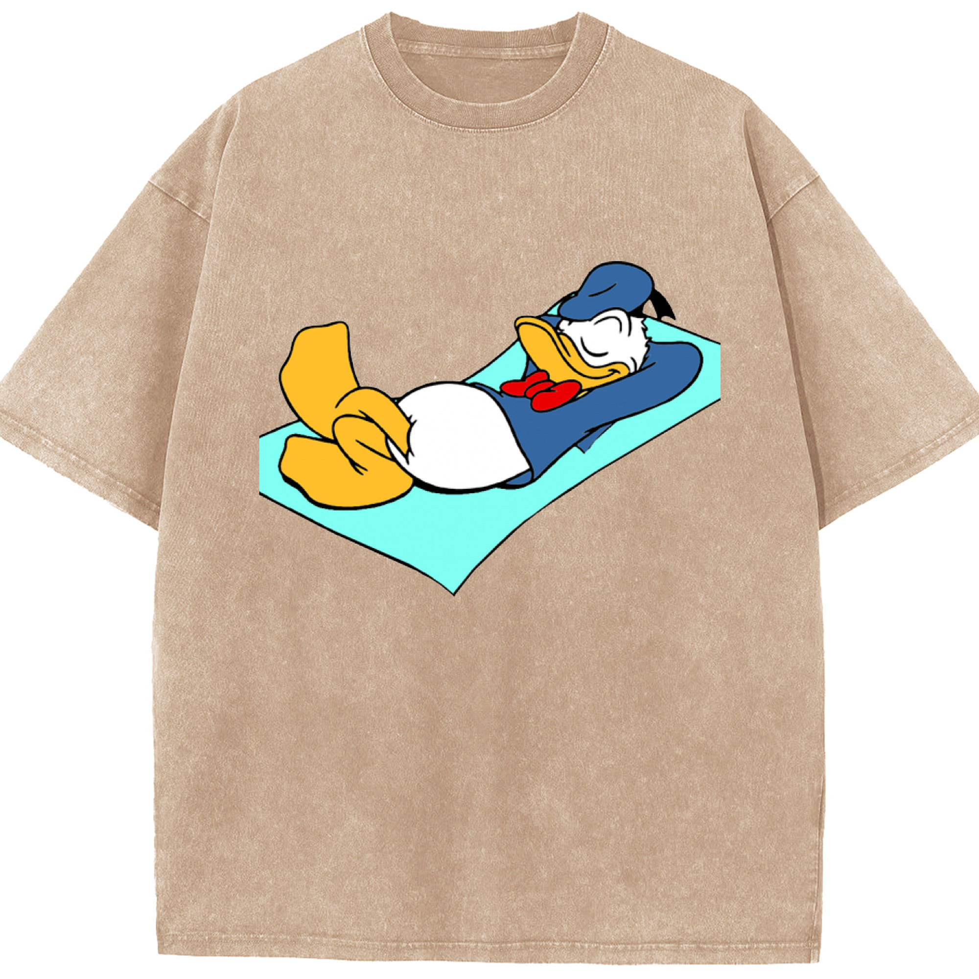 （画像用） ミッキーマウス Mickey Mouse 綿100% ヴィンテージ風 半袖Tシャツ（フロントプリント）